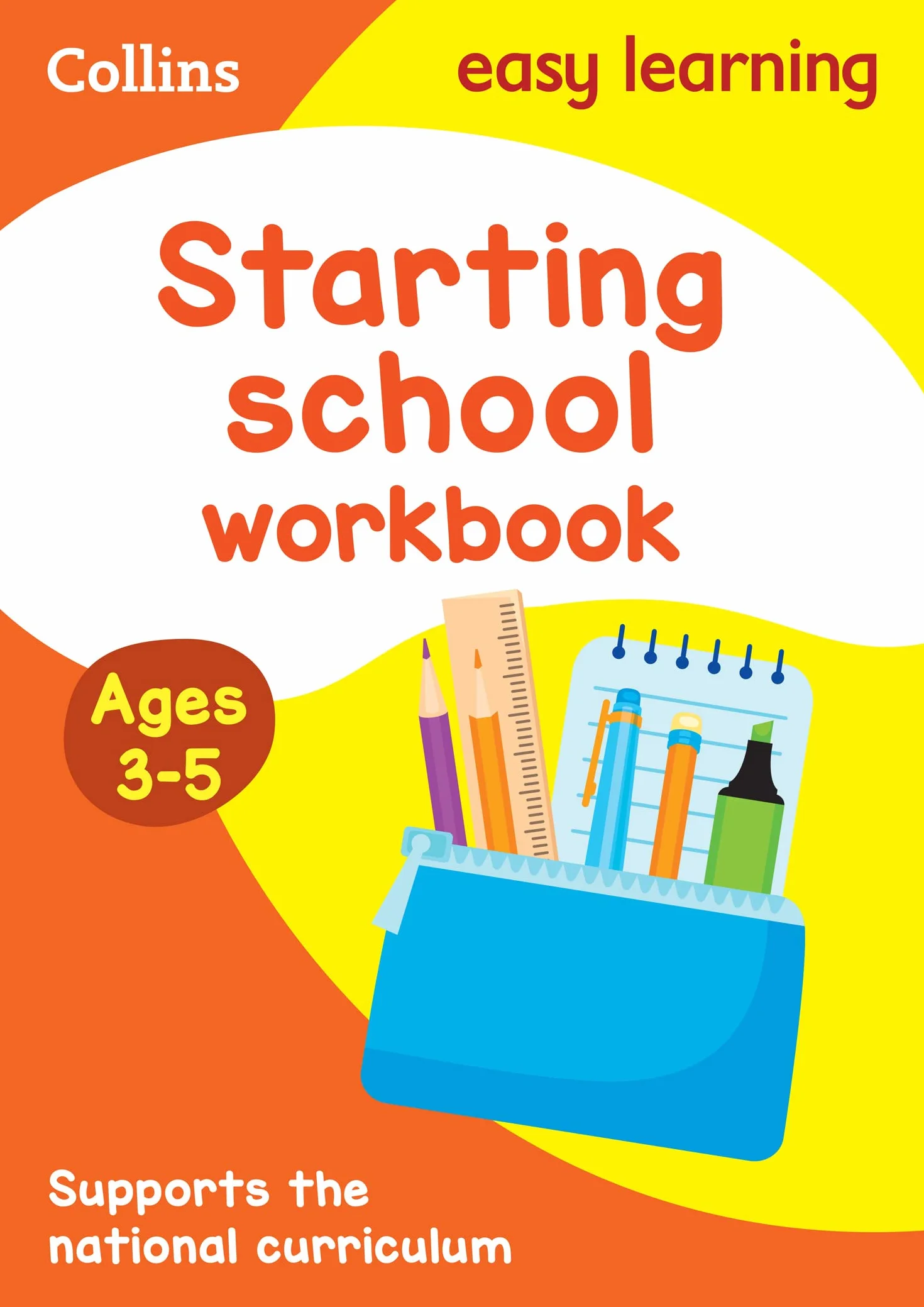 Starting School Workbook Ages 3-5: Ideal for home learning