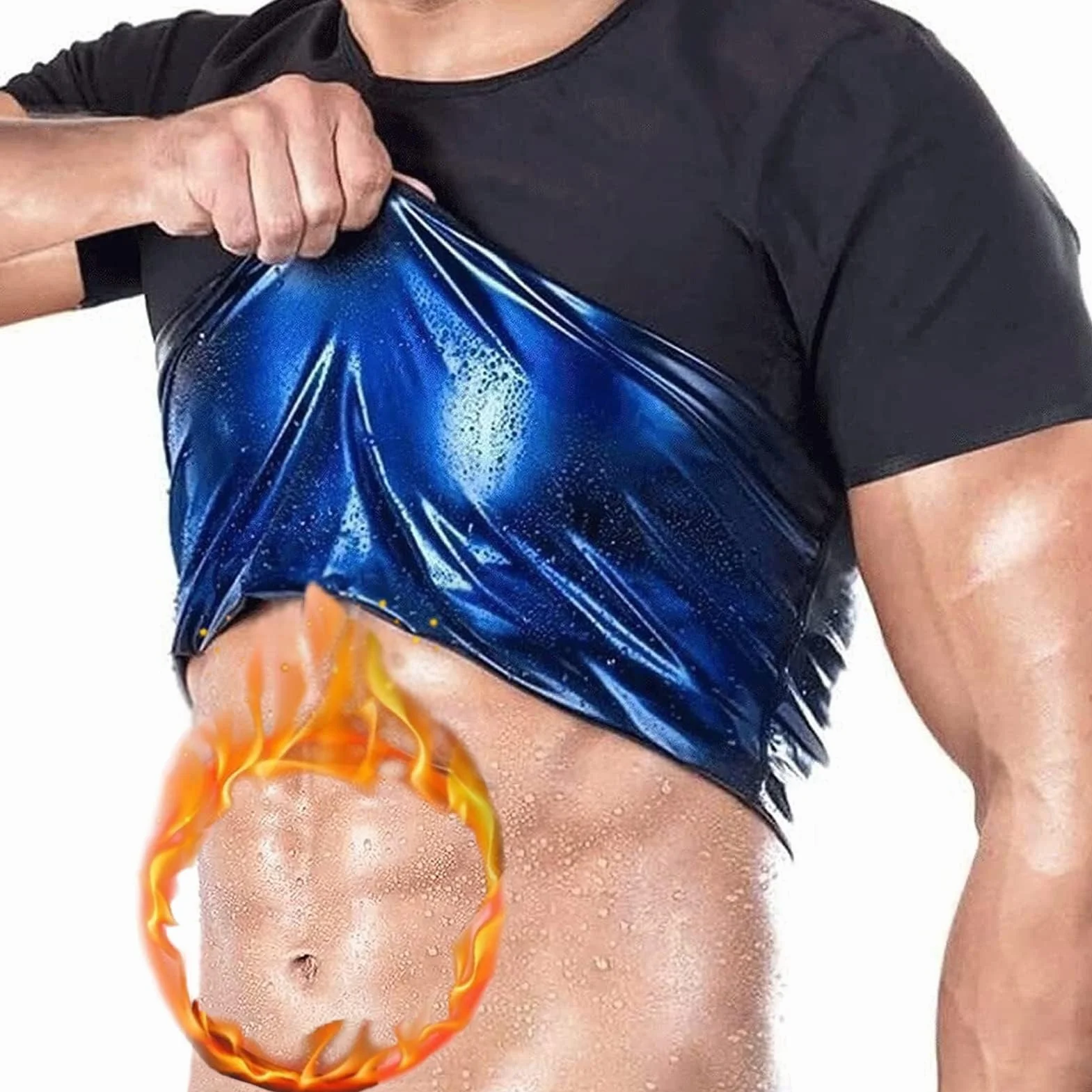 Kamizelka do sauny gorset talii trener body top bielizna wyszczuplająca akcesoria treningowe