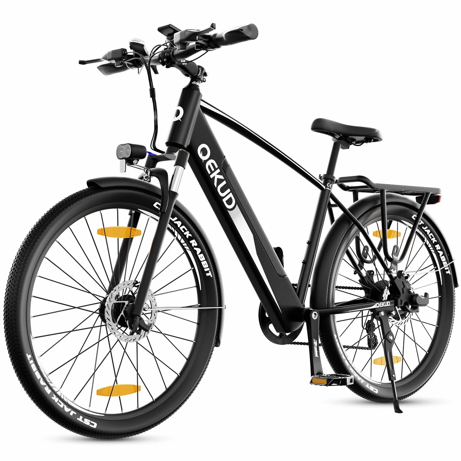 Rower elektryczny, City E-Bike rower elektryczny z silnikiem 250 W, rower trekkingowy, z akumulatorem litowym 36 V, 12.5 Ah, długi zasięg do 100 km, zgodny z UE rower z aplikacją