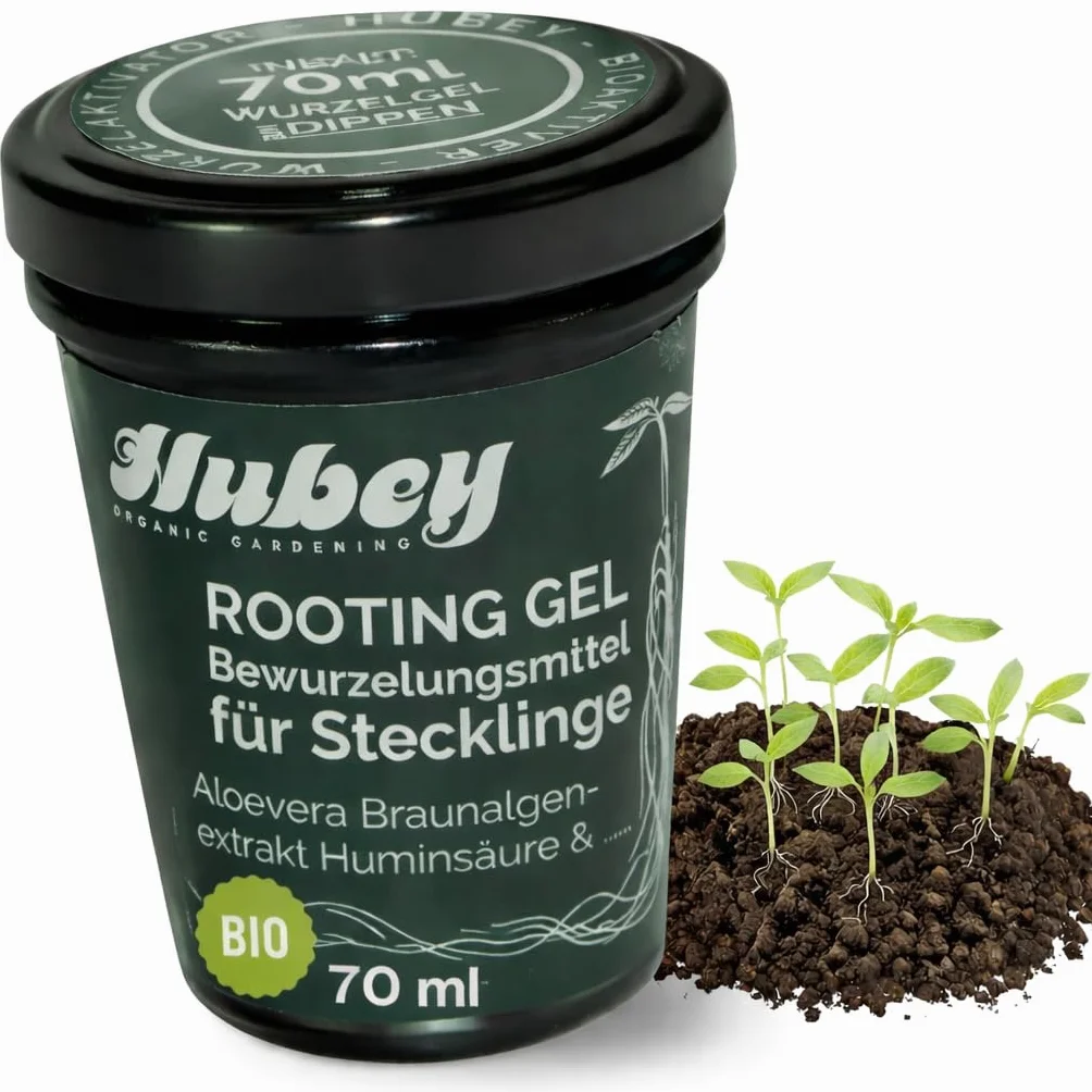 HUBEY Bio Rooting Gel środek do ukorzeniania sadzonek do rozmnażania roślin, 70 ml