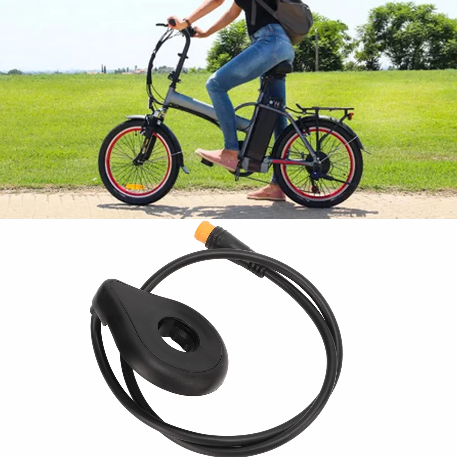 Rowery Elektryczne Czujnik, 12 Magnesów Dual Hall Wielofunkcyjny pedał Rowerowy do Roweru