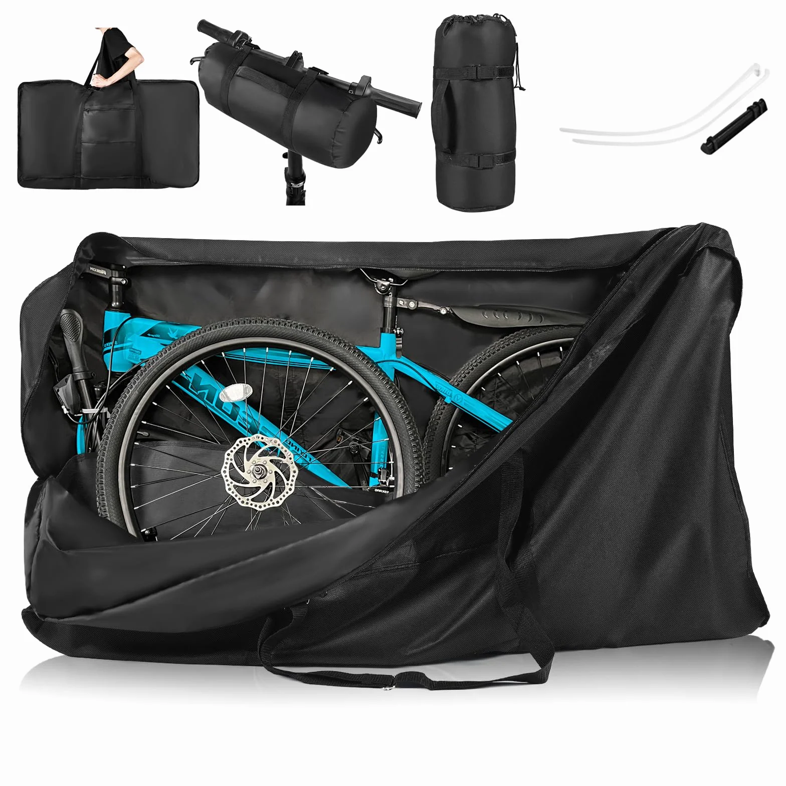 Składana torba rowerowa 840D do MTB 26-29 i 700C