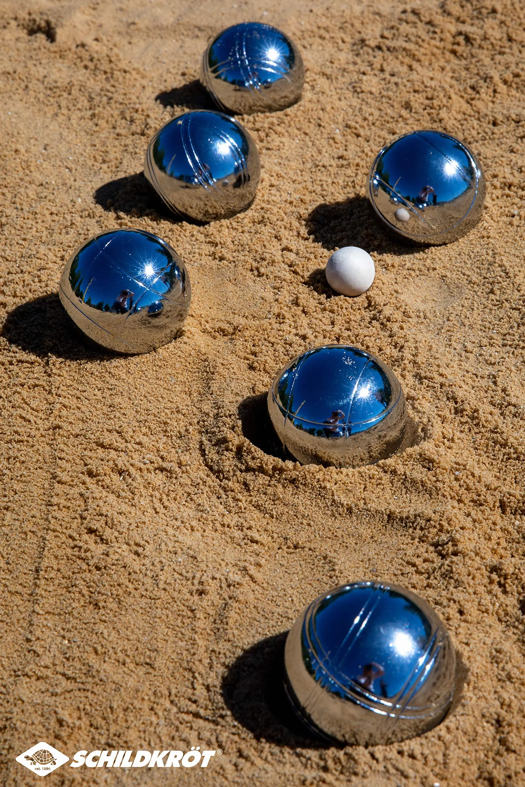 Schildkröt Boule/Boccia/Petanque zestaw stal