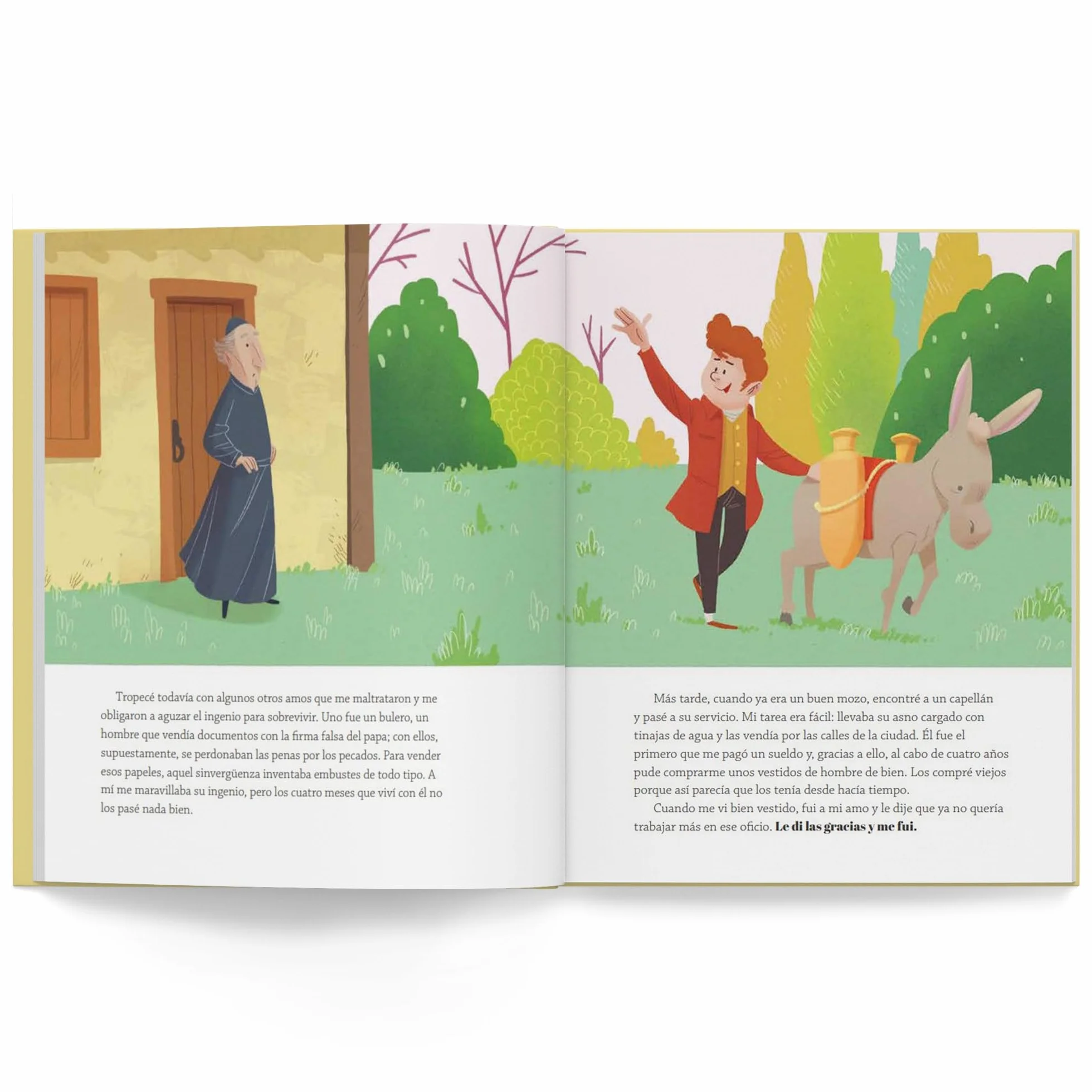 Lazarillo de Tormes: Los grandes clásicos de la historia de la literatura, convertidos en preciosos cuentos para niños y niñas | Para primeros lectores.