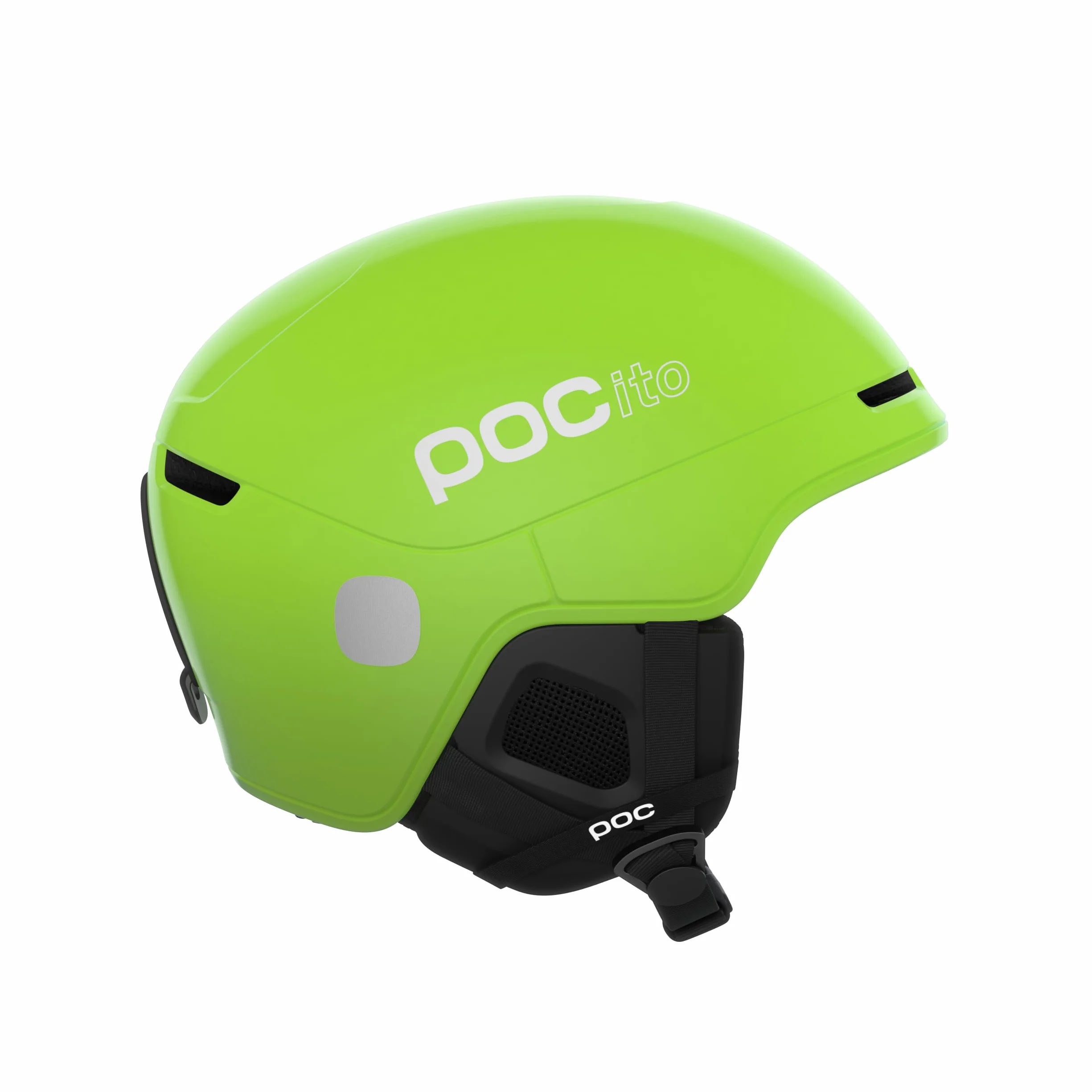 POC POCito Obex MIPS kask narciarski snowboardowy dla dzieci RECCO żółty zielony M-L 55-58 cm