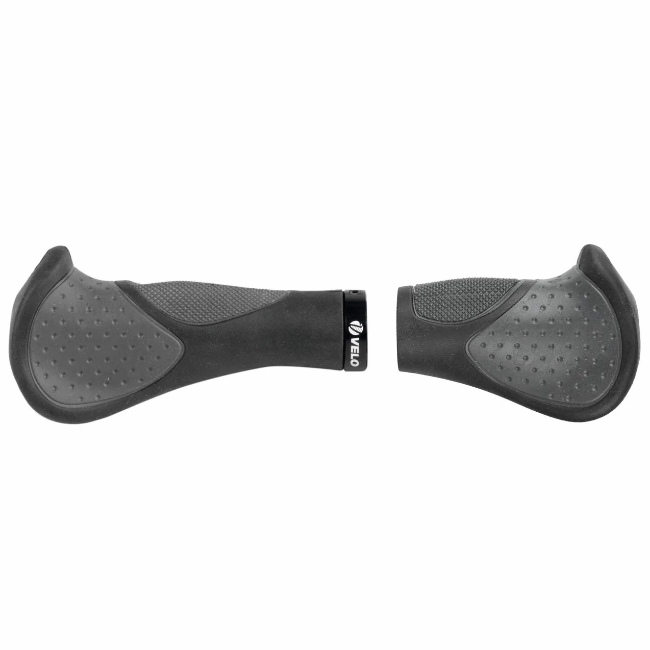 ERGOGEL D3 BAR uchwyt rowerowy, ergonomiczny kształt, żelowy uchwyt śrubowy, czarny/szary