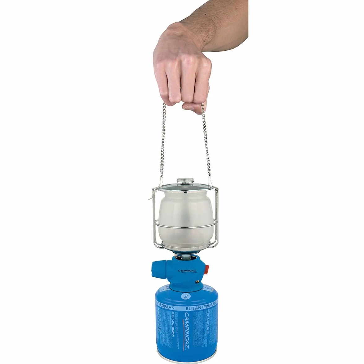 Campingaz Lumostar Plus Pz, lampa gazowa unisex dla dorosłych, niebieska (niebieska), jeden rozmiar