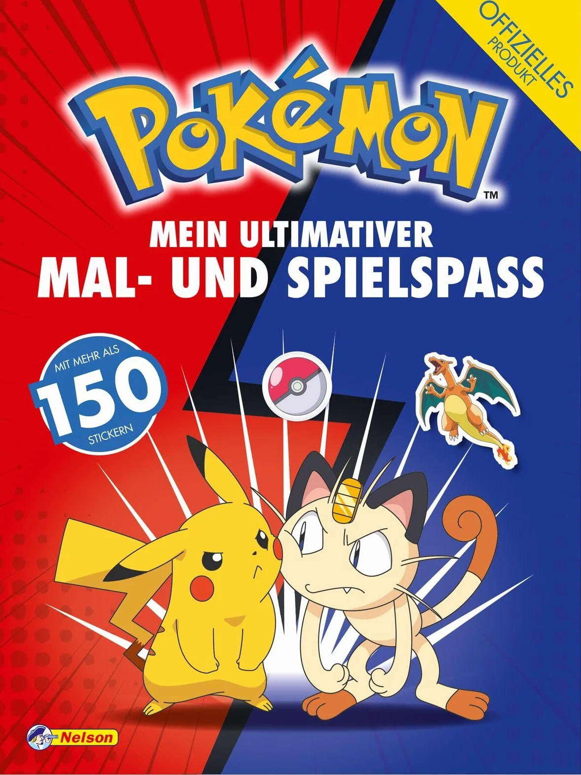 Pokémon: Mein ultimativer Spiel- und Malspaß: Mit mehr als 150 Stickern!