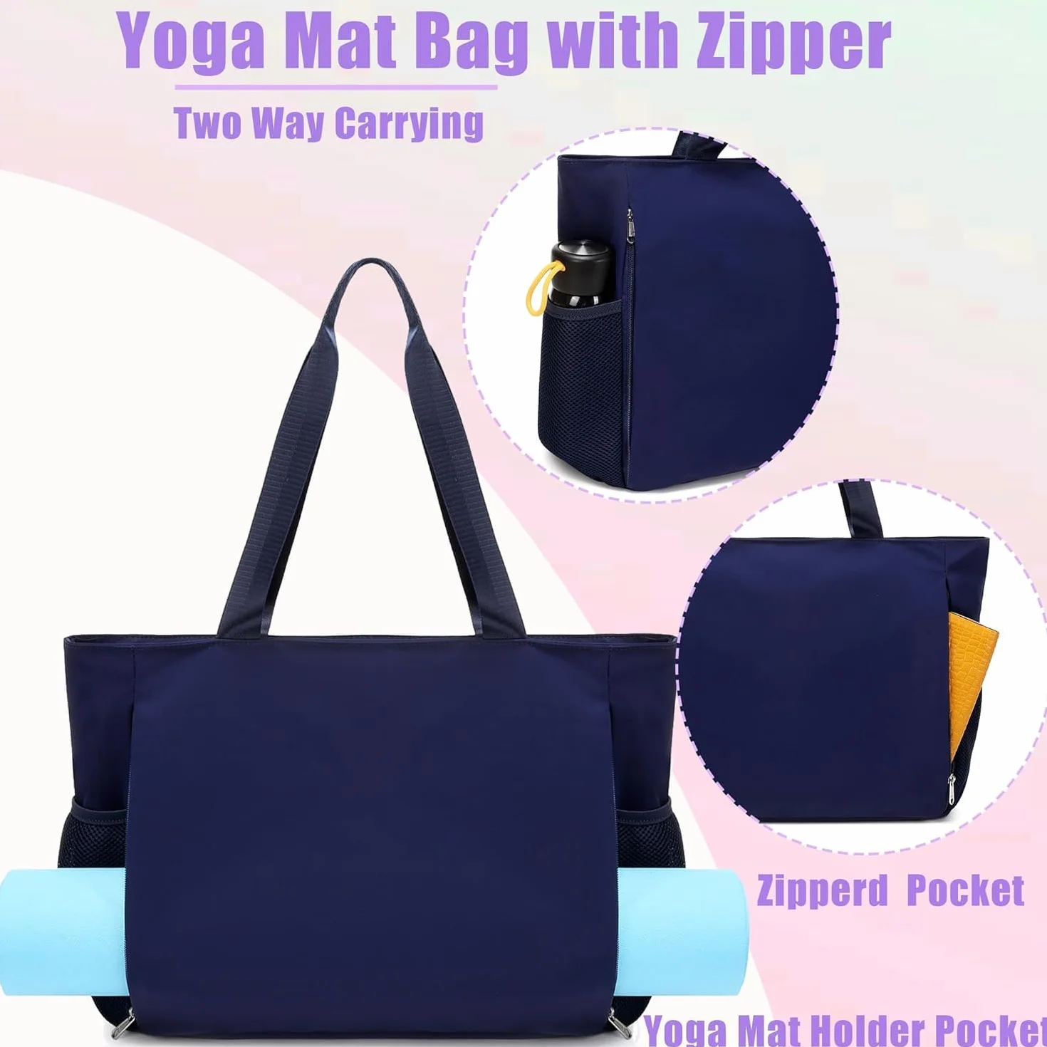 Jumpopack Torba na matę do jogi i pilatesu z kieszenią na mokro