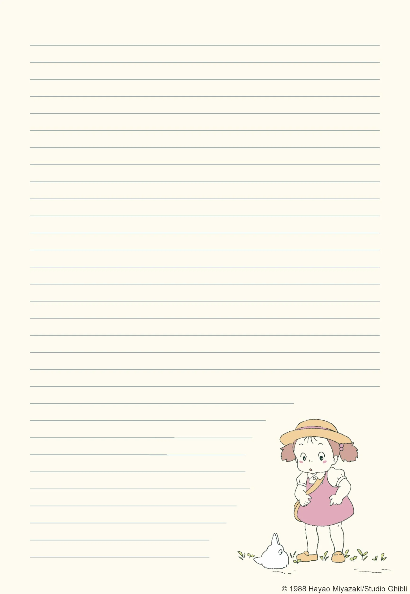 My Neighbor Totoro Stationery Set