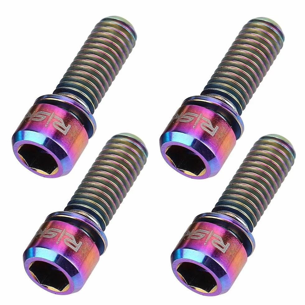 4 szt. M6x18mm Hamulec tarczowy z hamulcem tarczowym Stała śruba ze śrubą z łbem do hamulca tarczowego do rowerów ślizgowych