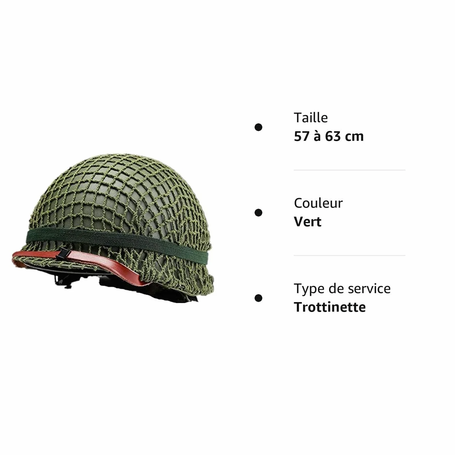 Amerykański kask stalowy M1 z II wojny światowej replika z siatkową osłoną
