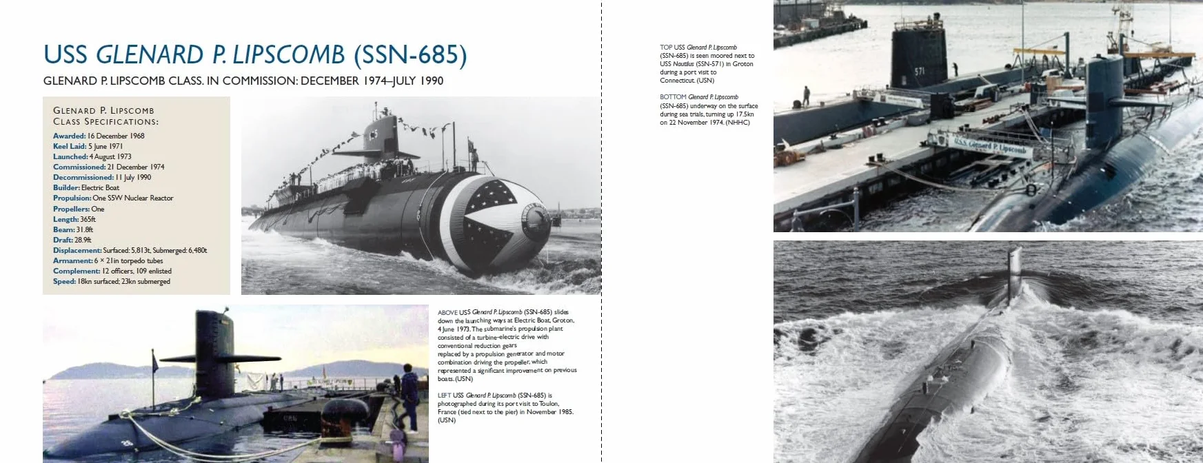 Nautilus to Columbia: 70 years of the US Navy's Nuclear Submarines
