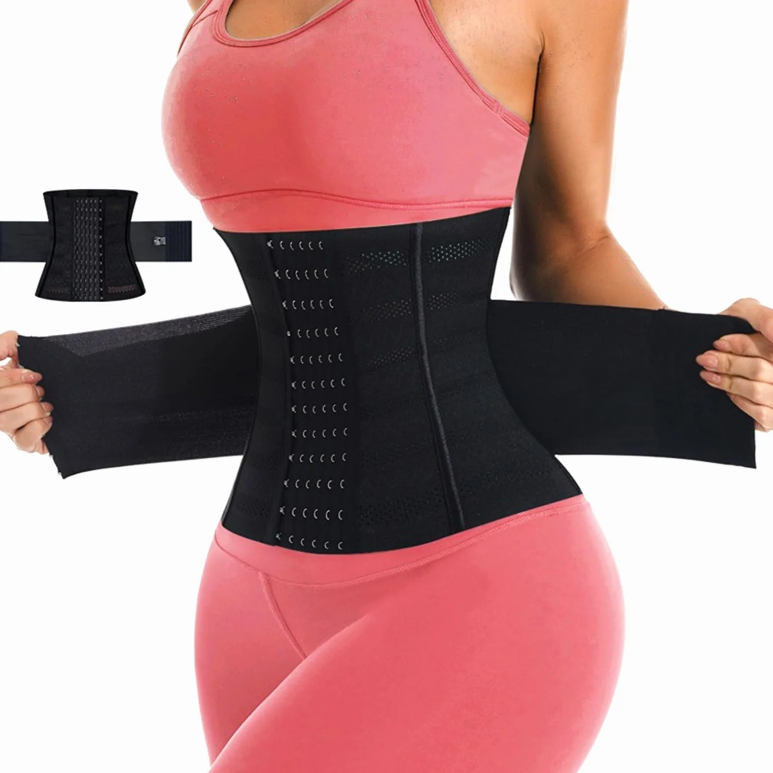 IVEOPPE Pas biodrowy wyszczuplający gorset talii fitness modelujący figurę
