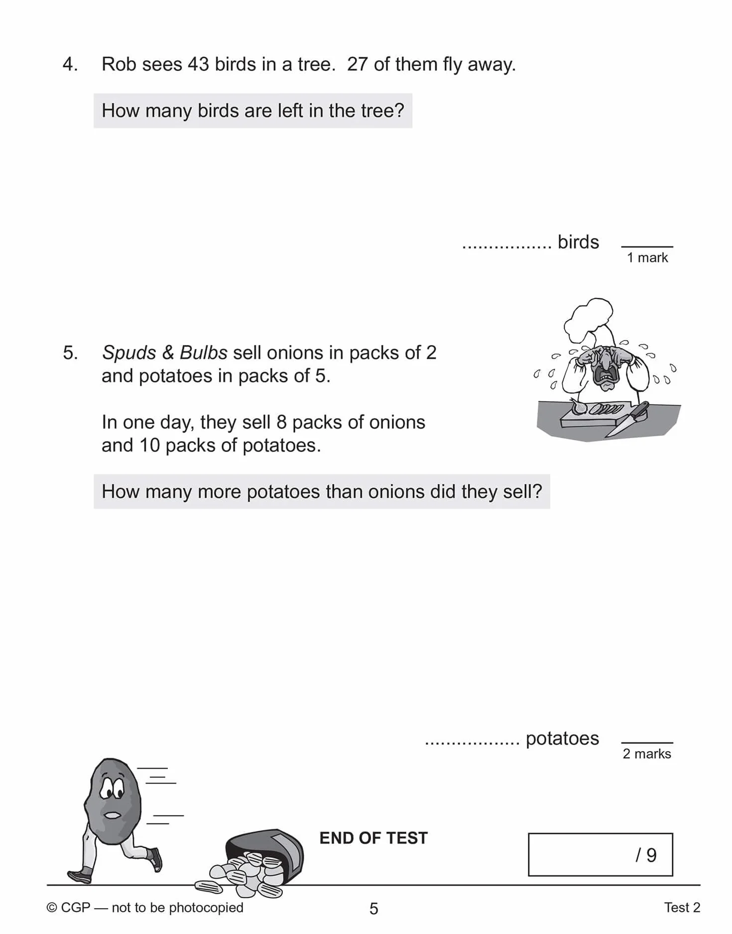 KS2 Year 3 Maths 10-Minute Tests: Problem Solving