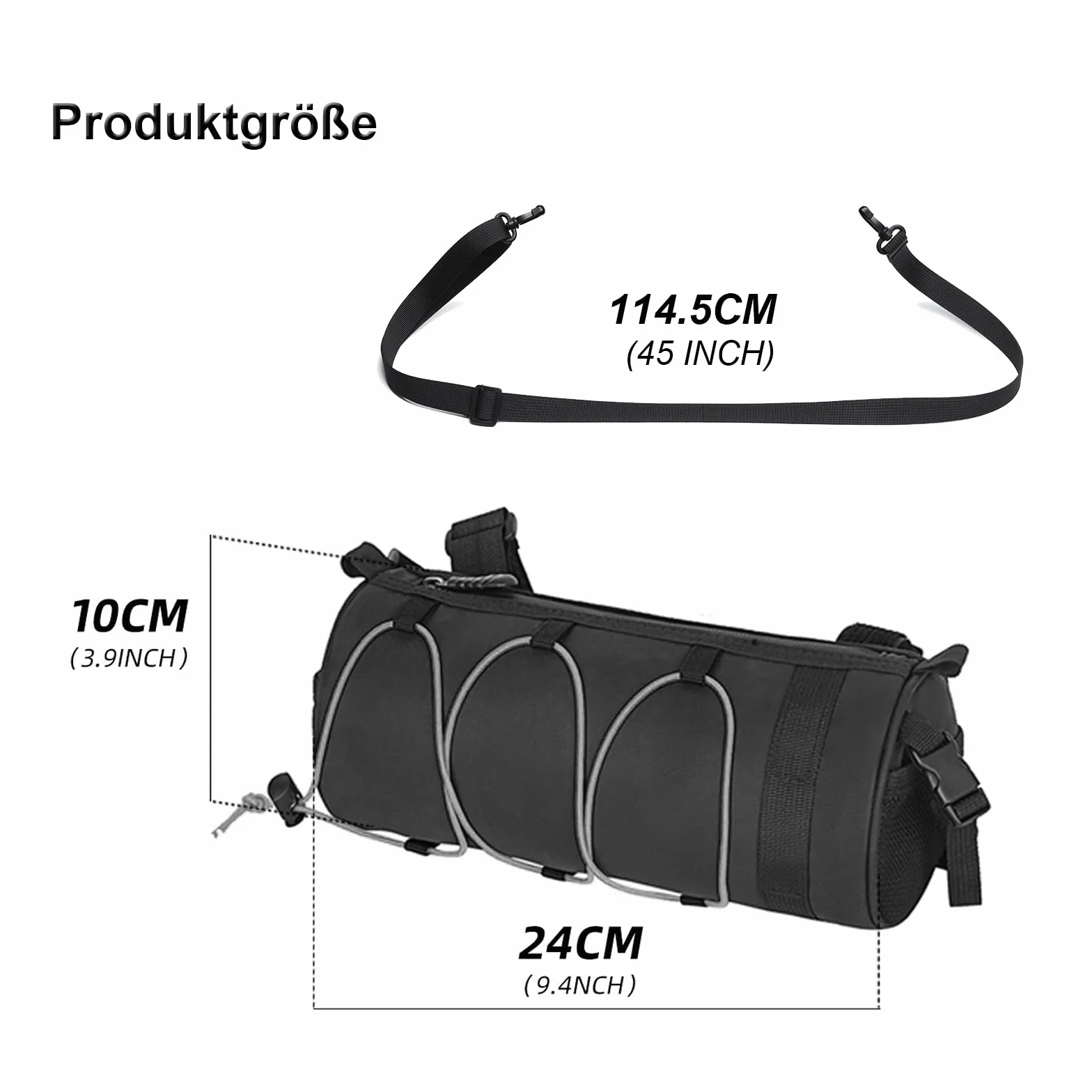Aconde Torba na kierownicę roweru wodoodporna 2,5 l