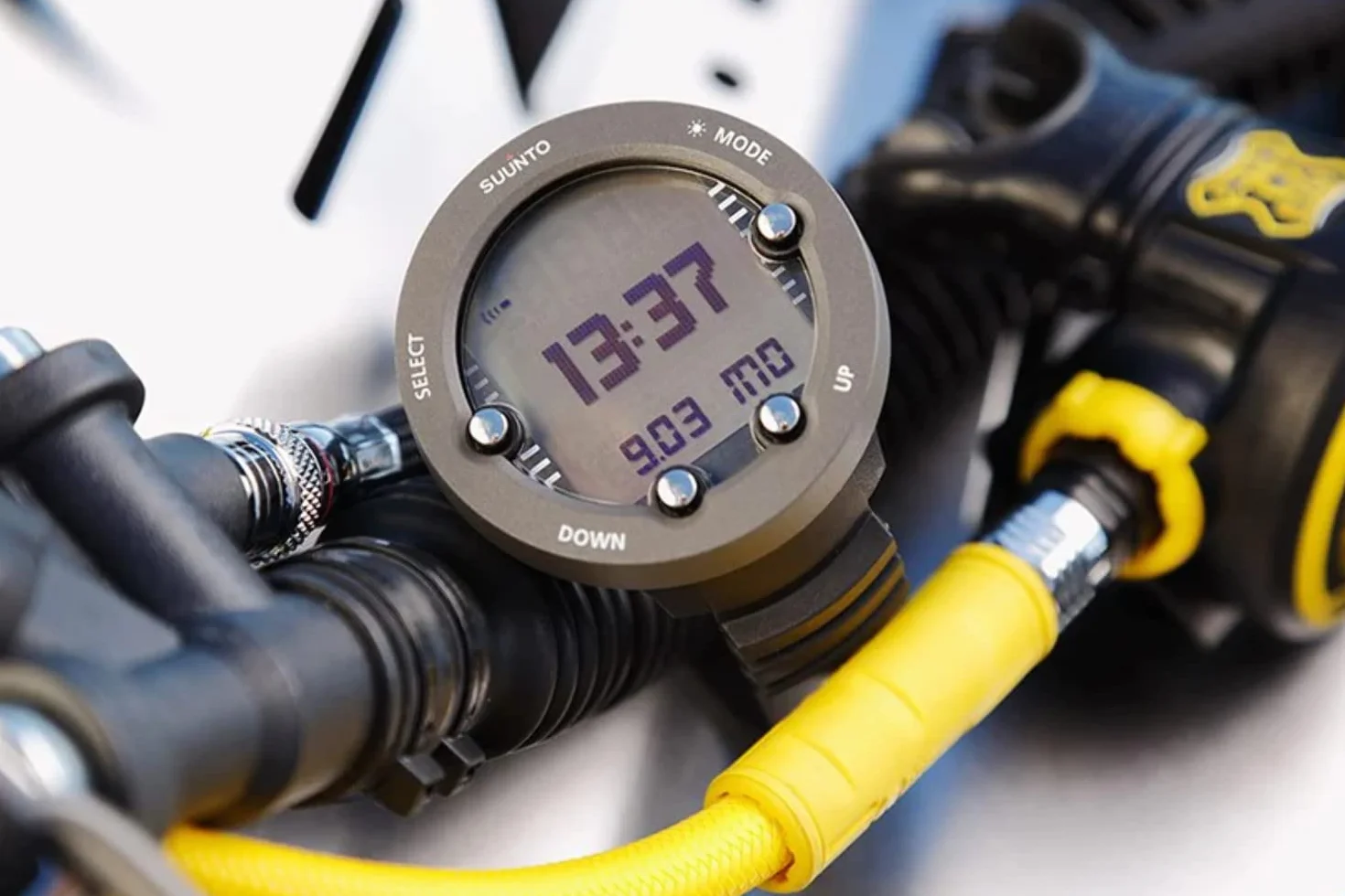 SUUNTO Vyper Novo Monitor Limitu Dekompresji, Biały, 6x3x11 cm