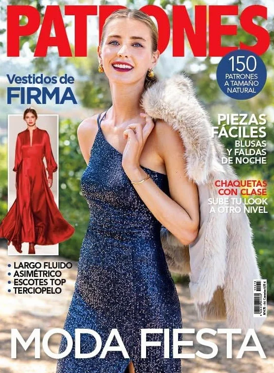 Revista Patrones #475 | Moda fiesta: Vestidos de firma