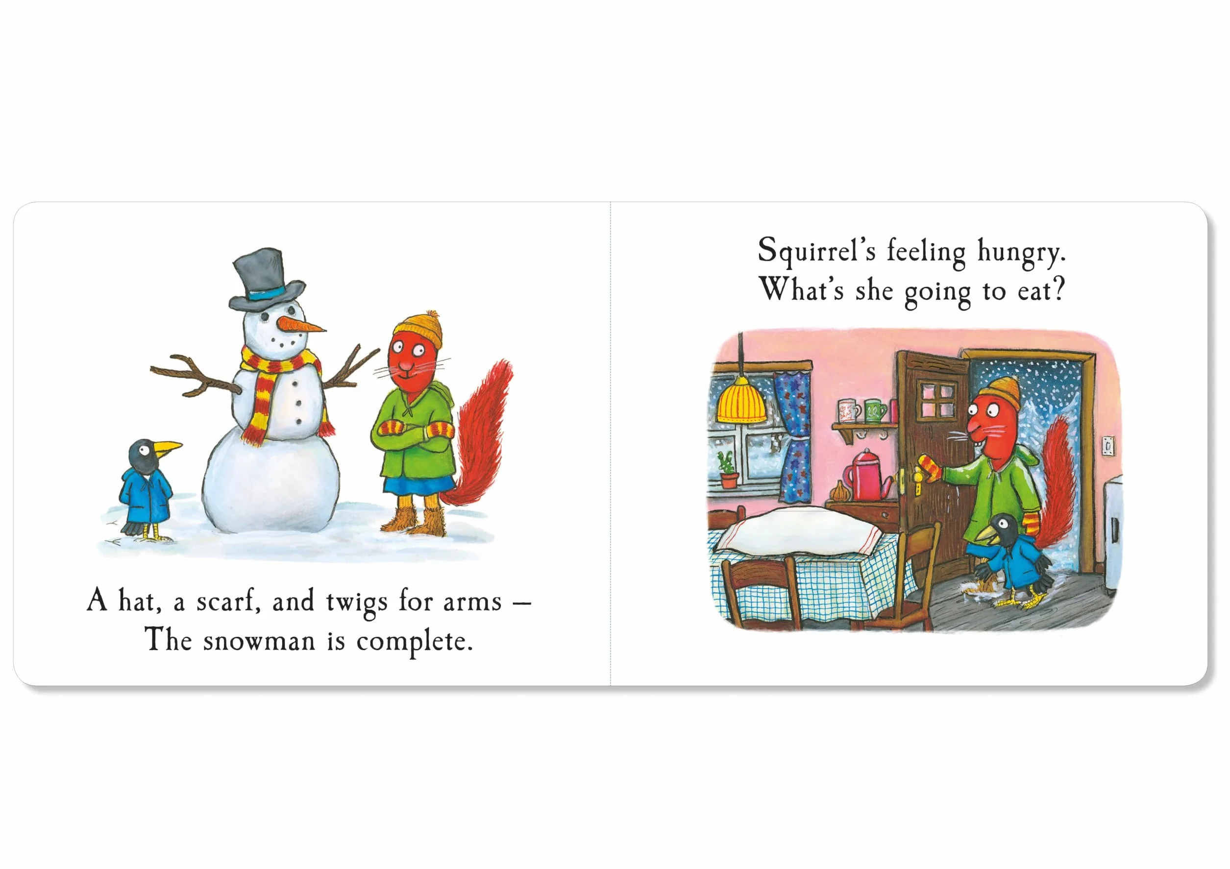 Squirrel's Snowman: A new Tales from Acorn Wood story