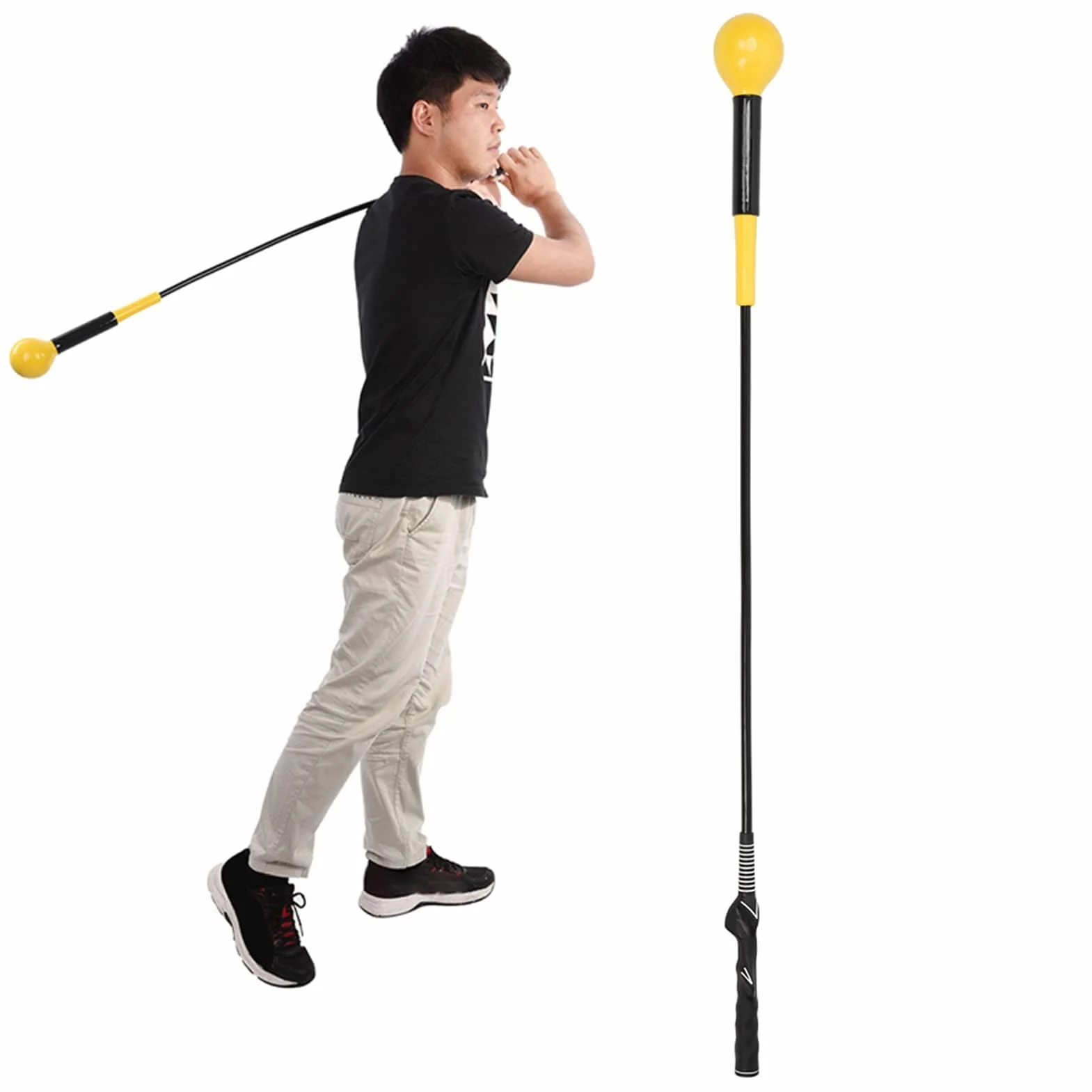 Cocoarm Golf Swing Trainer, pomoc w treningu golfowym, pomoc w treningu golfowym, trening siłowy, przyczepność siły i tempa