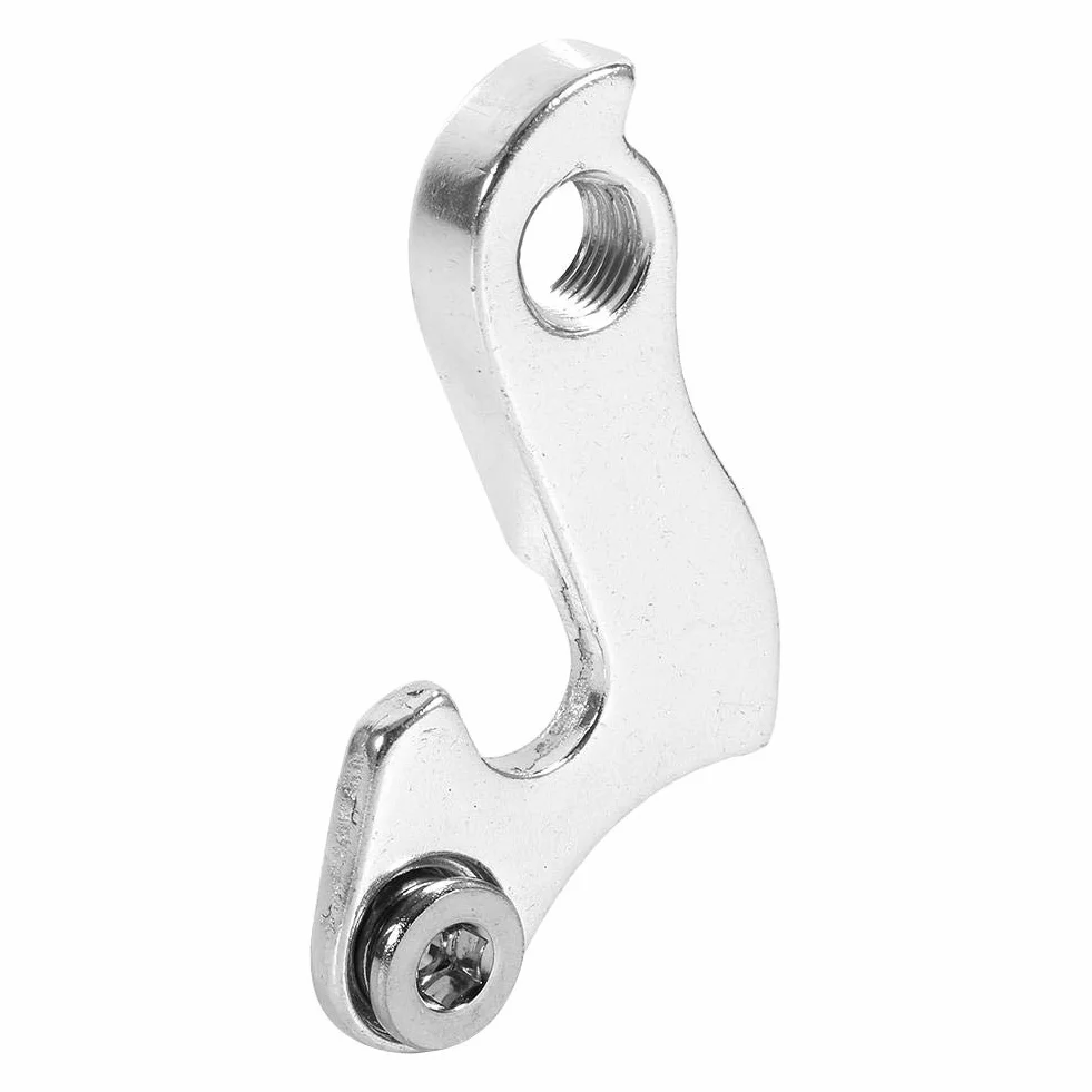 Dilwe Tylna końcówka rowerowa, 4 rozmiary, stop aluminium, tylna przerzutka mechaniczna, hak do zawieszania, adapter (7#)