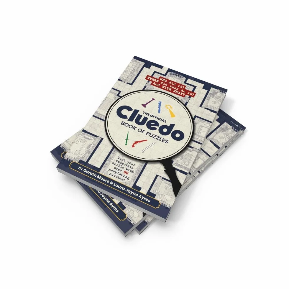 Cluedo Book of Puzzles: The official gift book for fans of the classic, iconic murder mystery game!