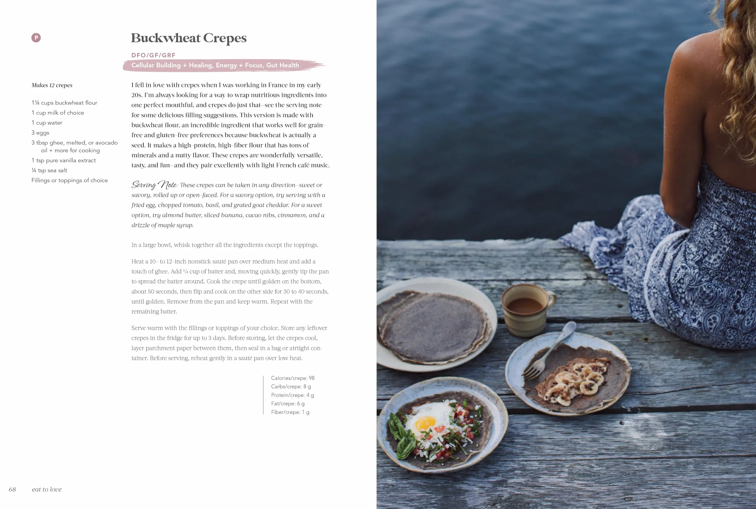 Eat to Love: Where Health Meets Flavor: 115+ Nourishing and Adaptable Plant-Forward Recipes from a Nutritional Chef: A Cookbook