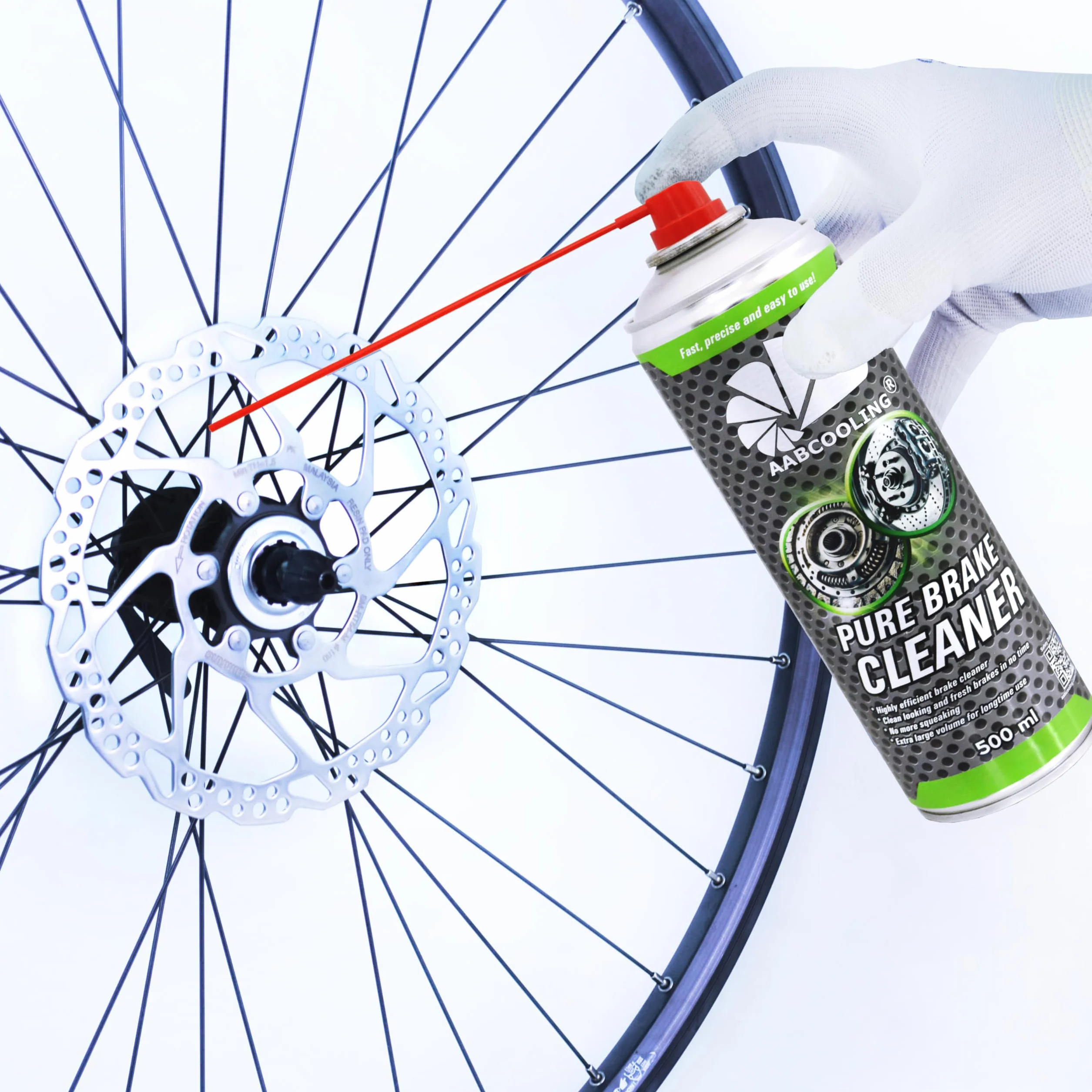 AABCOOLING Środek do czyszczenia rowerów i hamulców 500 ml – Szybkoschnący
