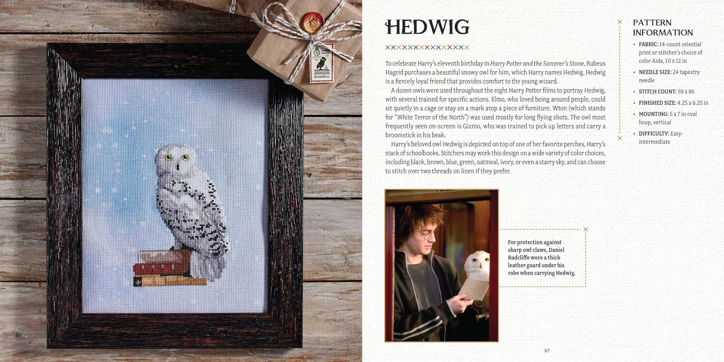 Harry Potter: The Official Hogwarts Book of Cross-Stitch