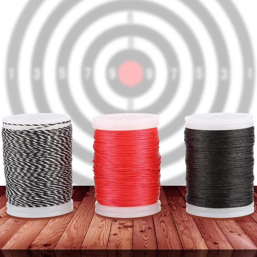 Nylon Bow String Serving Thread do łucznictwa outdoor (czerwony)