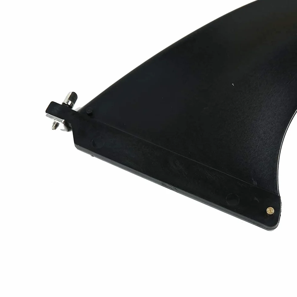 Surf & SUP Fin, bezpłatne śruby bez narzędzi ,20 cm centralny fin do deski surfingowej i deski do paddleboardingu (1 sztuka)