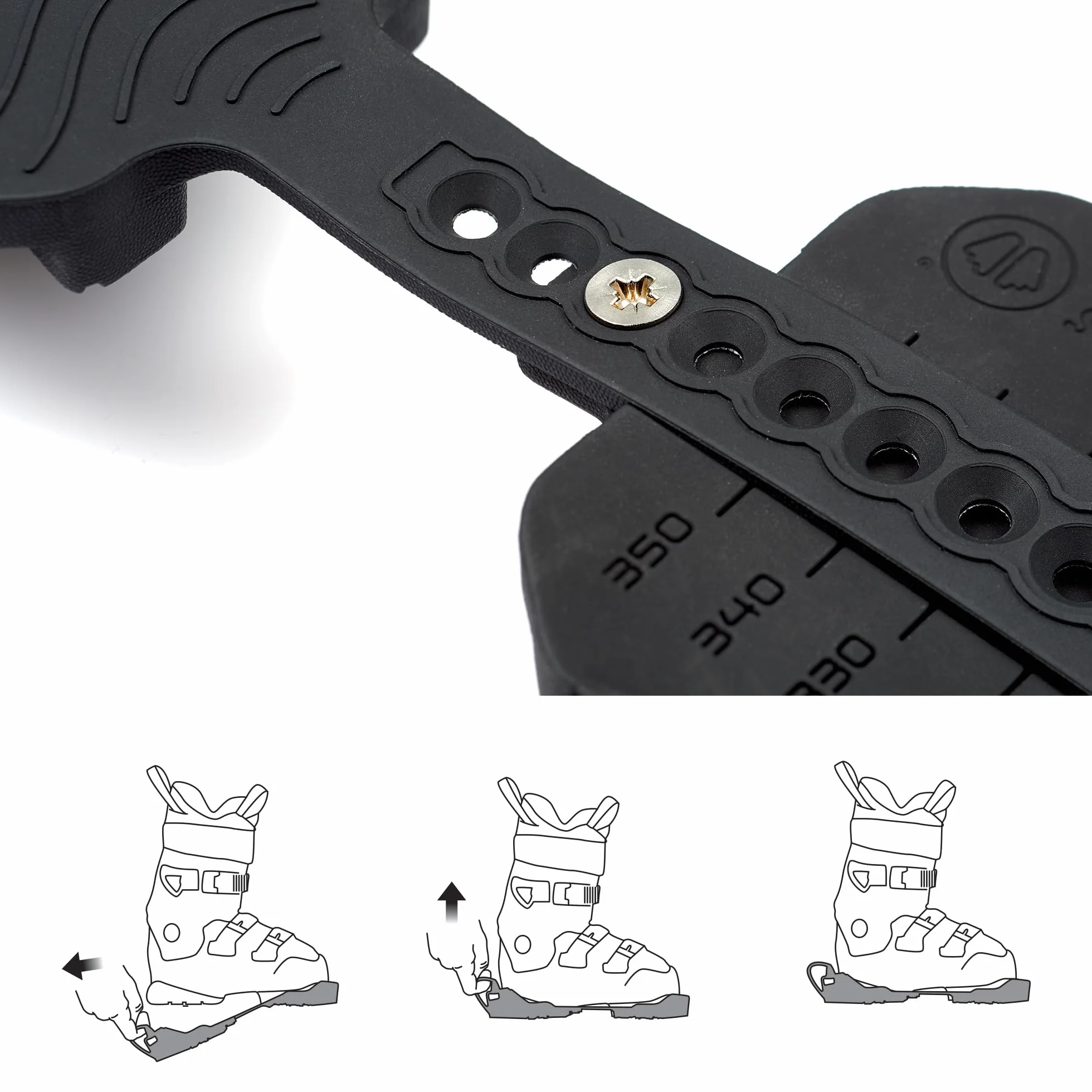Sidas CTRSKIBOOTGRE19 Buty Narciarskie Zielony 37 x 11 x 5 cm