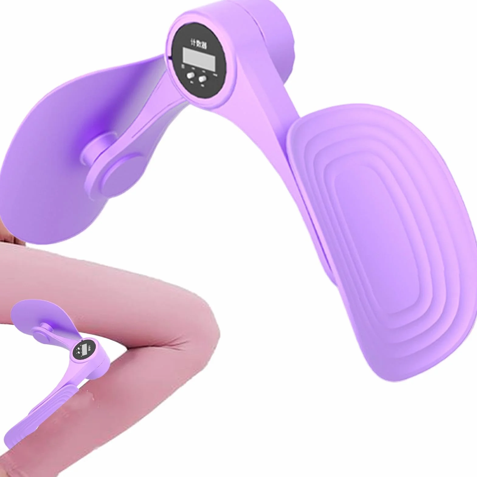 Thigh Masters, Inner Thigh Exerciser, Adjustable Resistance Toner, Hip Leg Chest Exerciser, Muscle Thigh Trainer, Adjustable Resistance Levels Body Workout for Women Men Adults