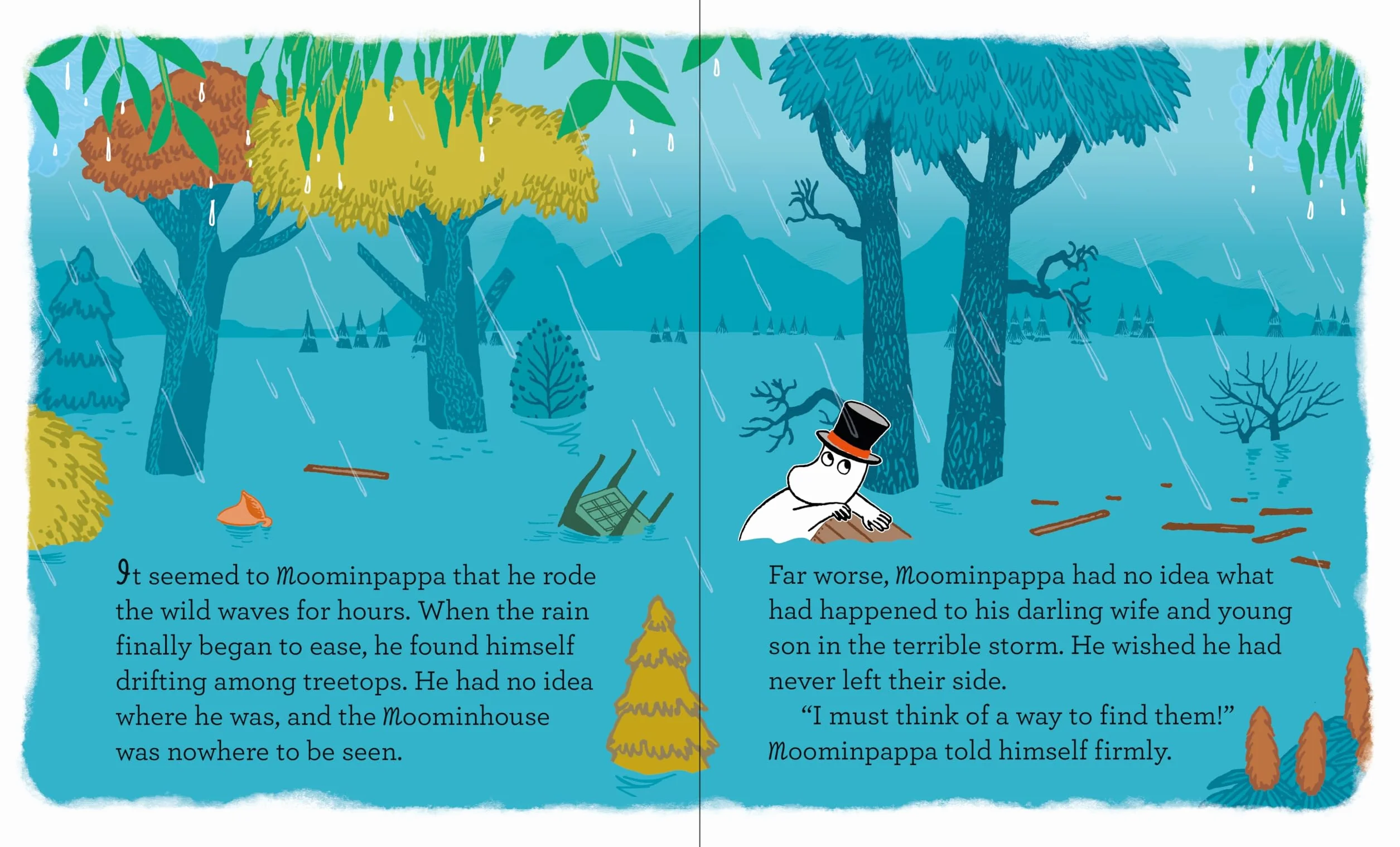 Moominpappa and the Great Flood: Celebrating 80 years of the Moomins