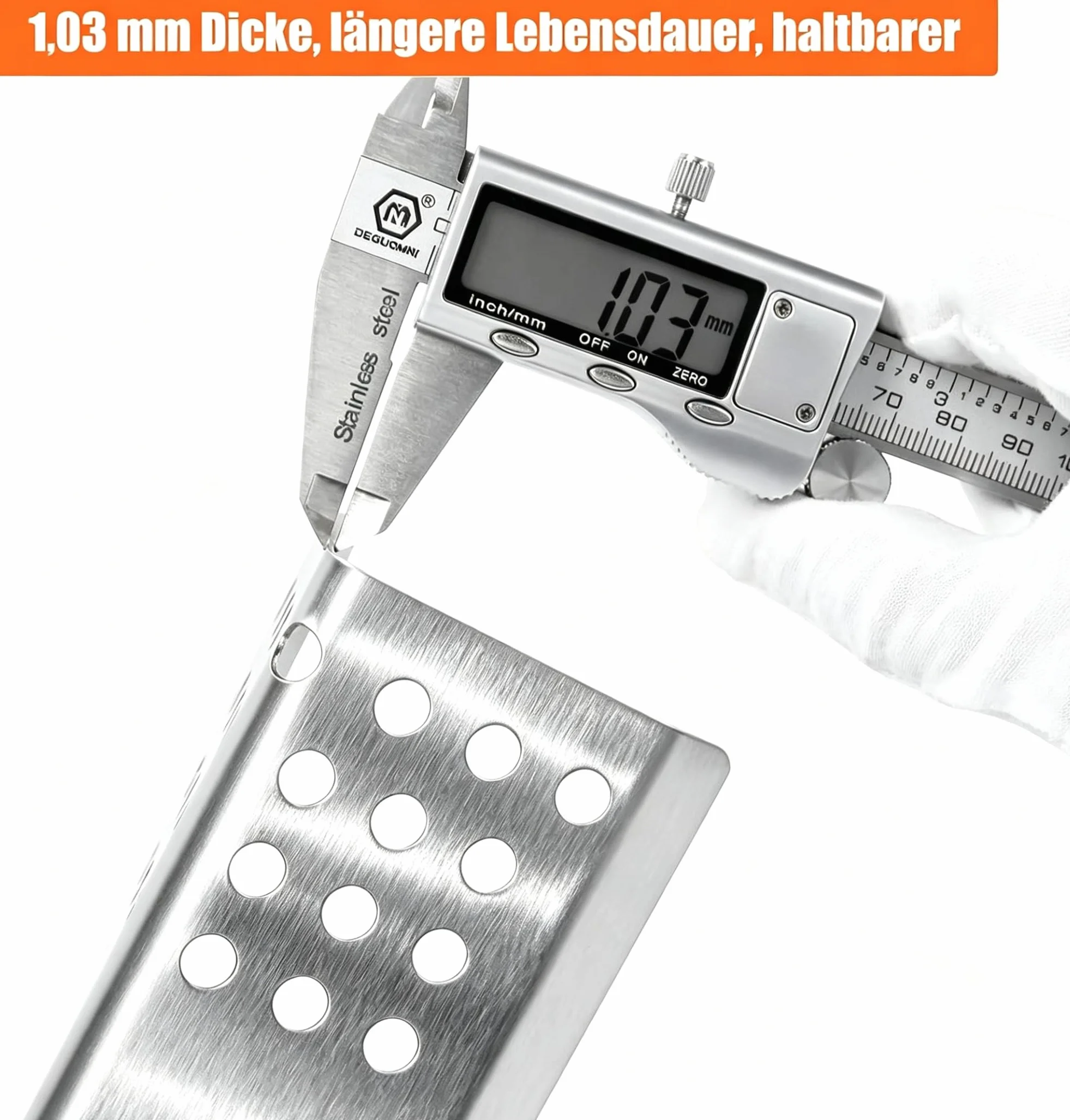 GFTIME 40,2 cm osłona palnika ze stali nierdzewnej do Rösle Videro G3, G3-S, G3-S Nero, Vario+, rozdzielacz płomienia 1,0 mm do Rösle Videro G2, G4, G6 i Sansibar, 4 sztuki
