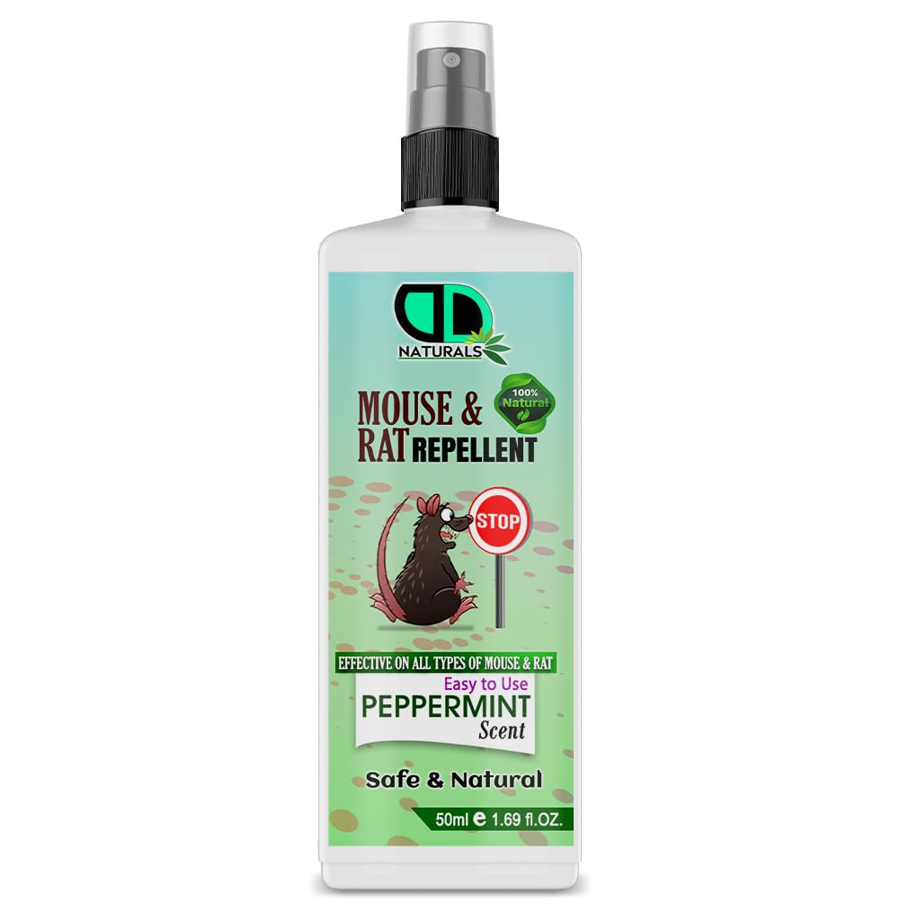 Spray odstraszający myszy w pomieszczeniach, środek odstraszający szczury i myszy z olejkiem z mięty pieprzowej: nieplamiący się odstraszacz szczurów, odstraszacz myszy i szczurów z olejkiem z mięty
