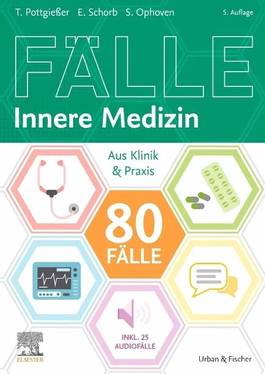 80 Fälle Innere Medizin: Aus Klinik und Praxis (inkl. 25 Audio-Fällen)