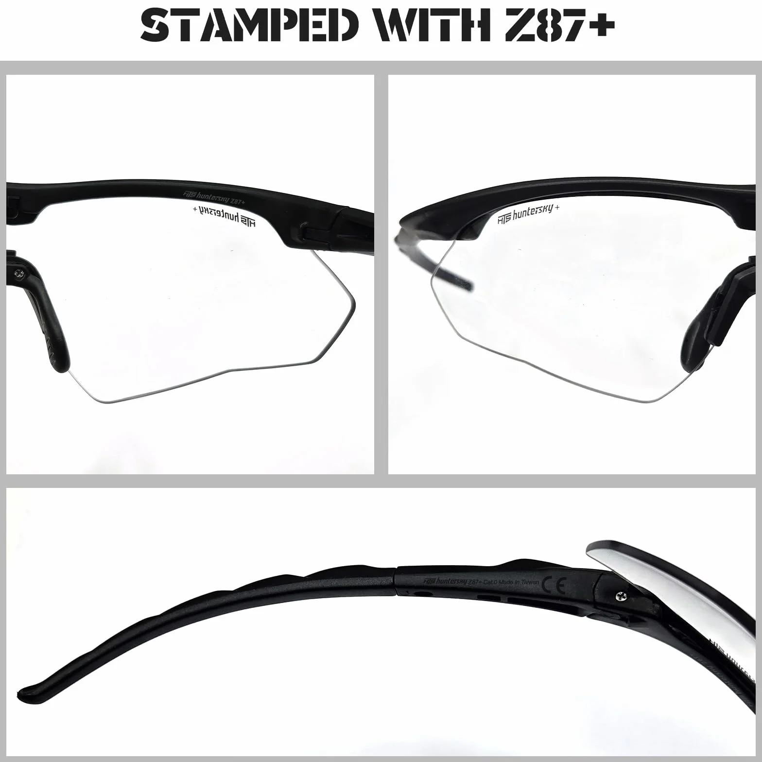 HTS HUNTERSKY S53 okulary ochronne balistyczne przeciwmgielne