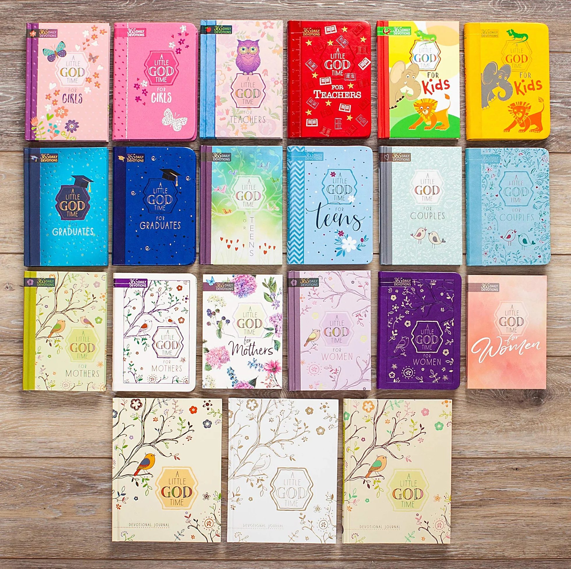 A Little God Time for Girls: 365 Daily Devotions