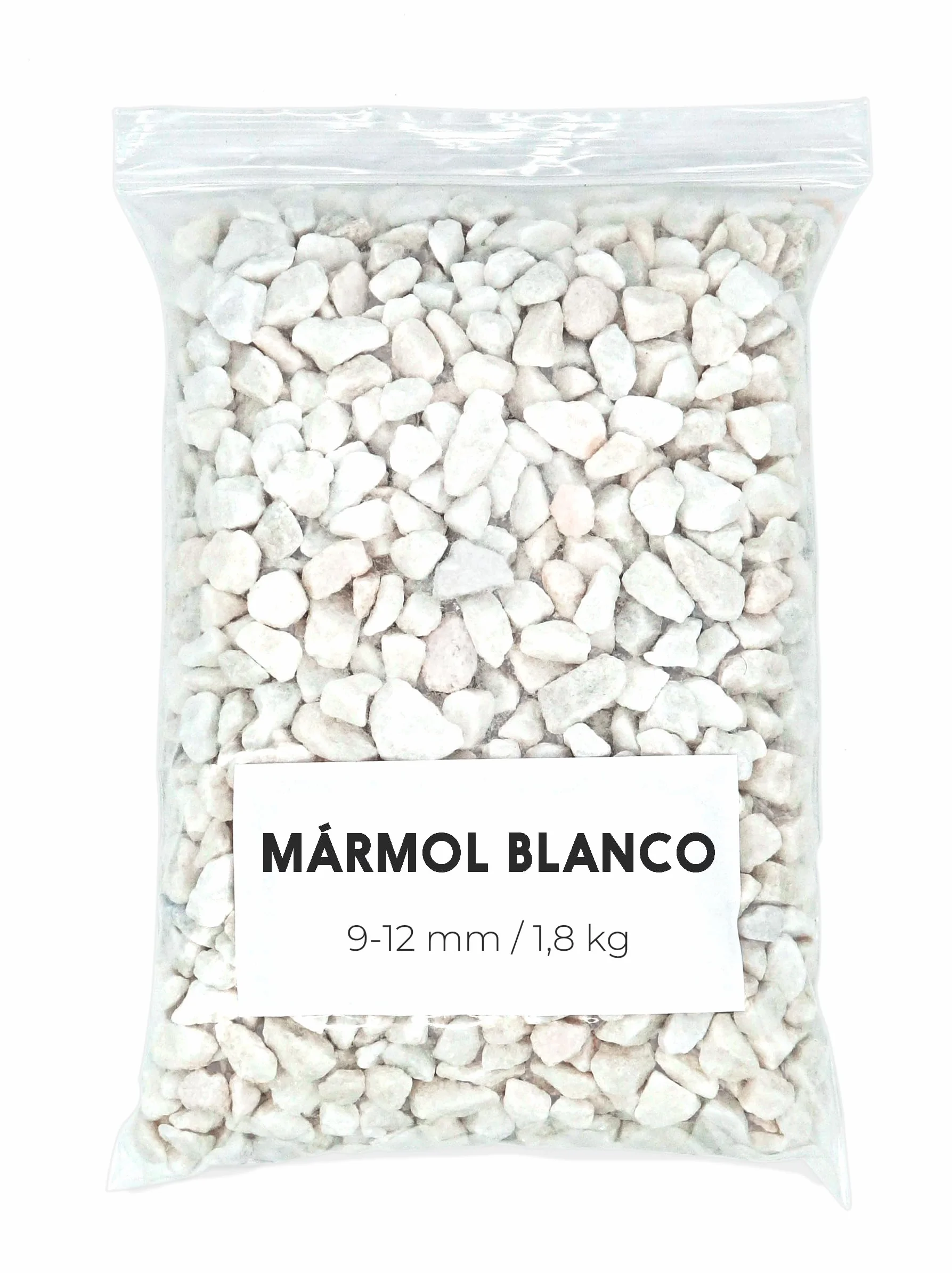 Kamienie Dekoracyjne 1,8 kg - Kamienie Doniczkowe - Białe Kamienie - Kamienie Dekoracyjne do Wazonów - Biały żwirek Doniczkowy (1,8 kg)