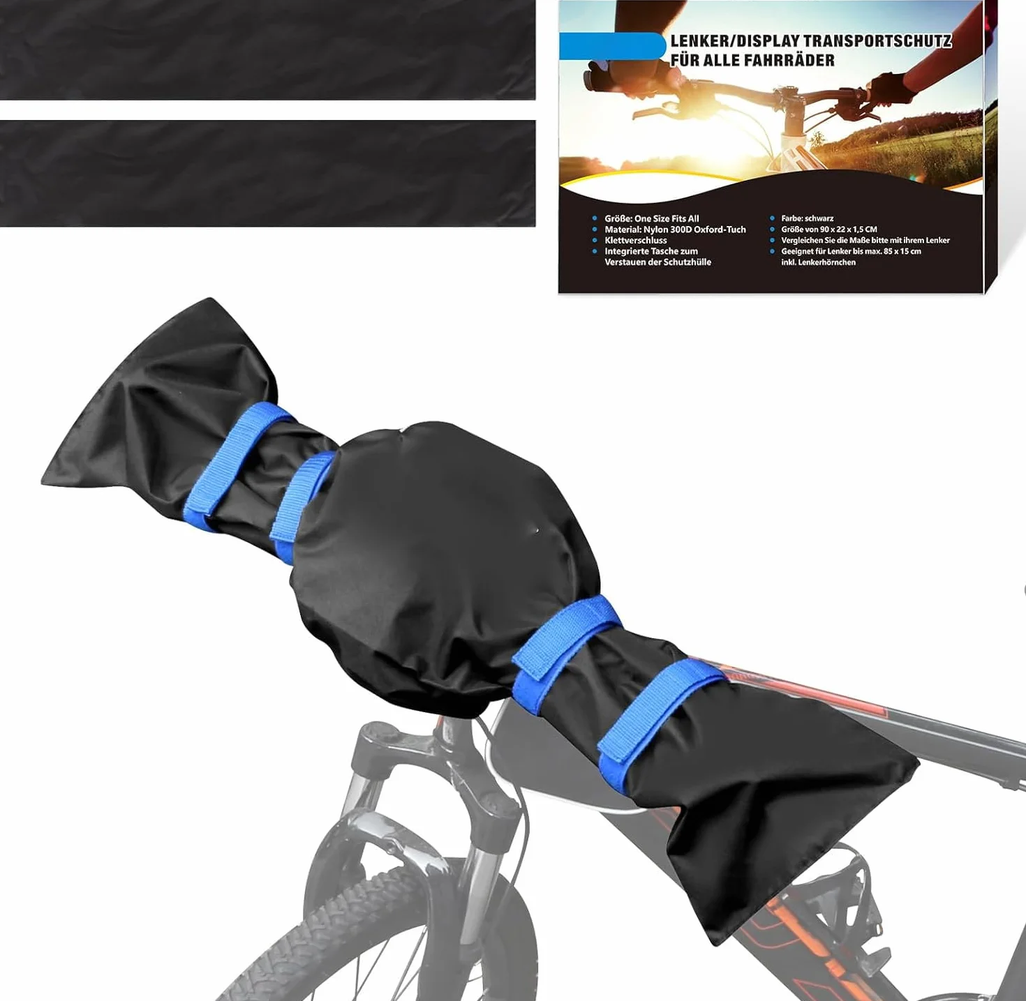 Pokrowiec ochronny na kierownicę Ebike wodoodporny 2 sztuki