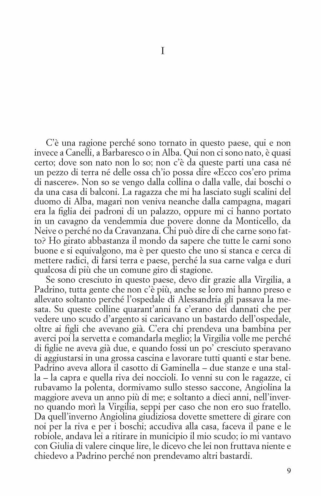 La luna e i falò