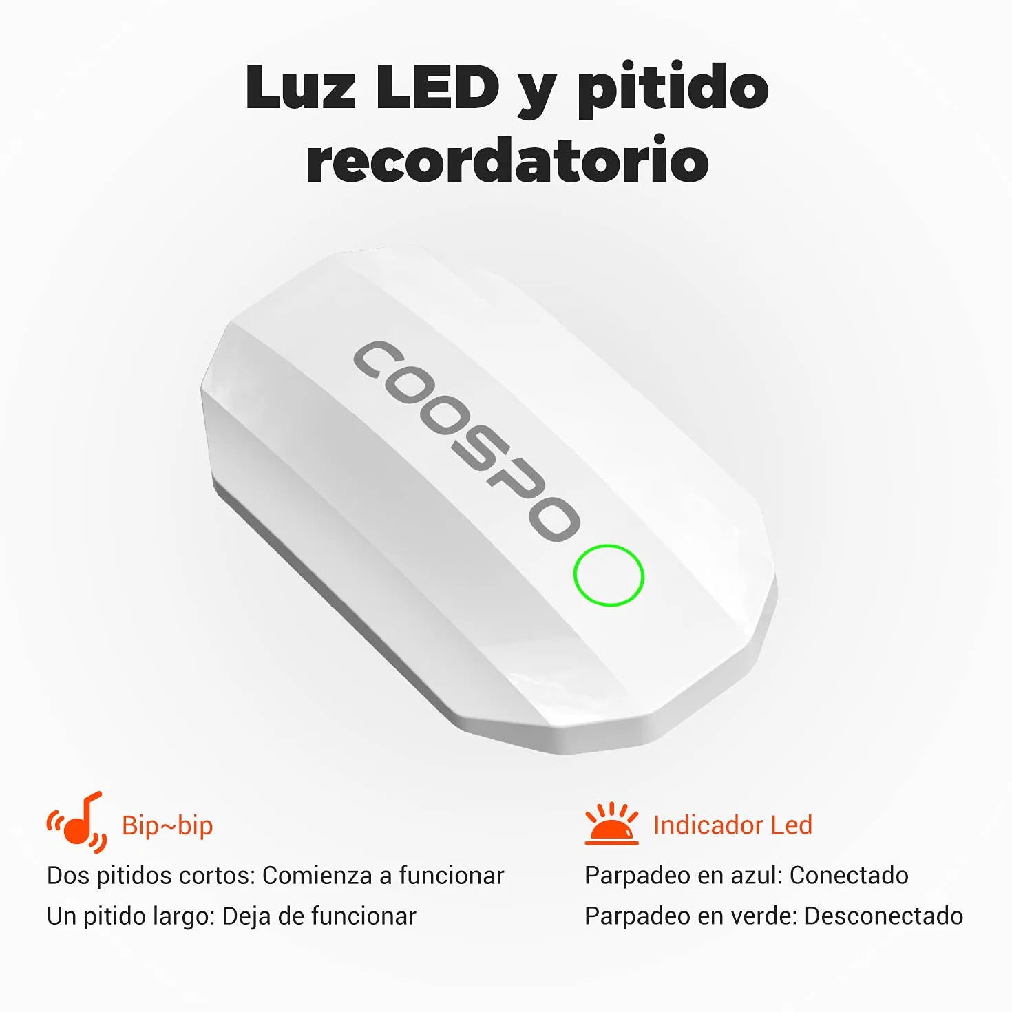 COOSPO H808S Czujnik Tętna Bluetooth Ant+ Monitor Sportowy