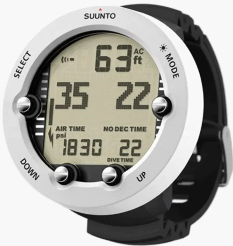 SUUNTO Vyper Novo Monitor Limitu Dekompresji, Biały, 6x3x11 cm