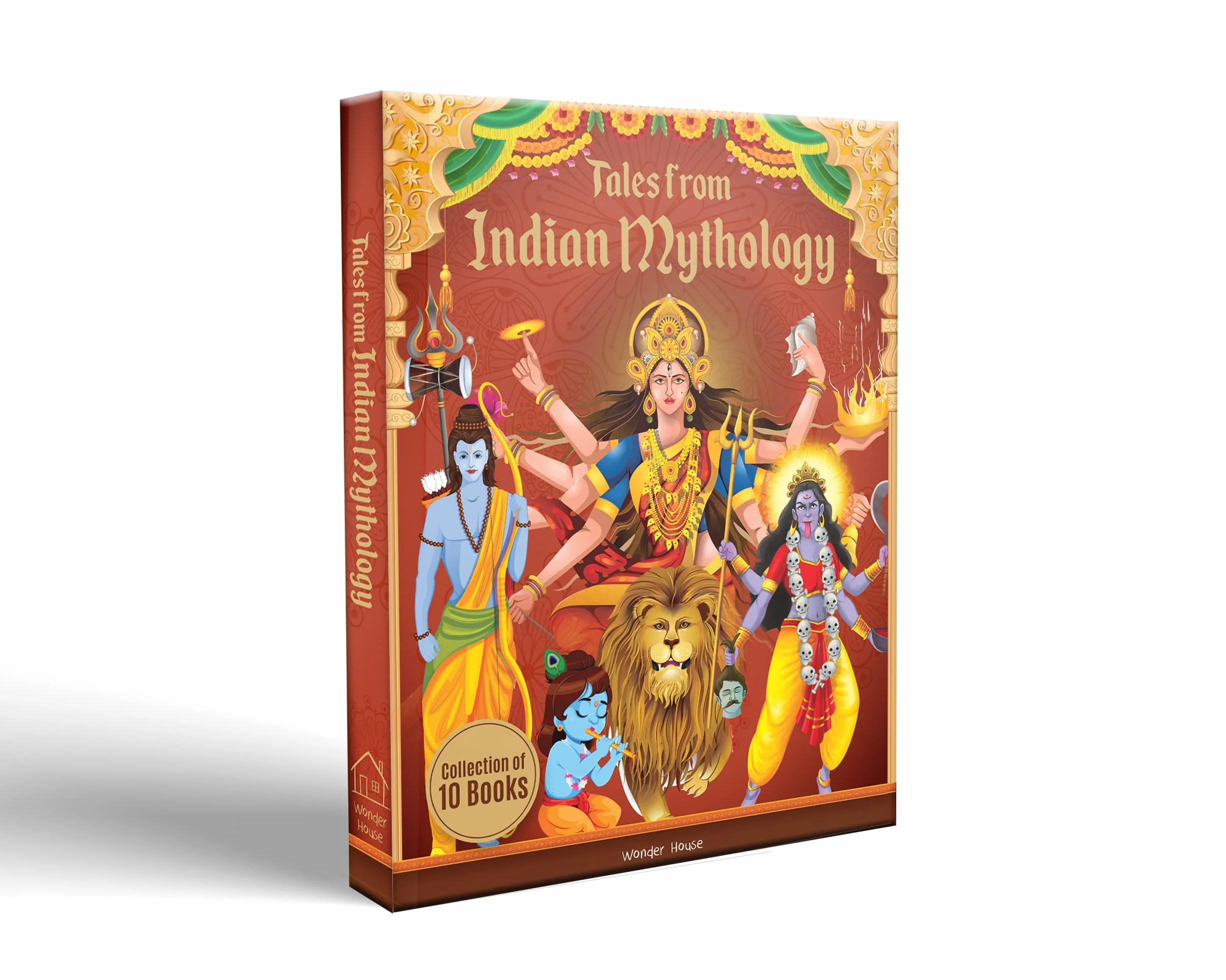 Tales from Indian Mythology: Collection of 10 Books