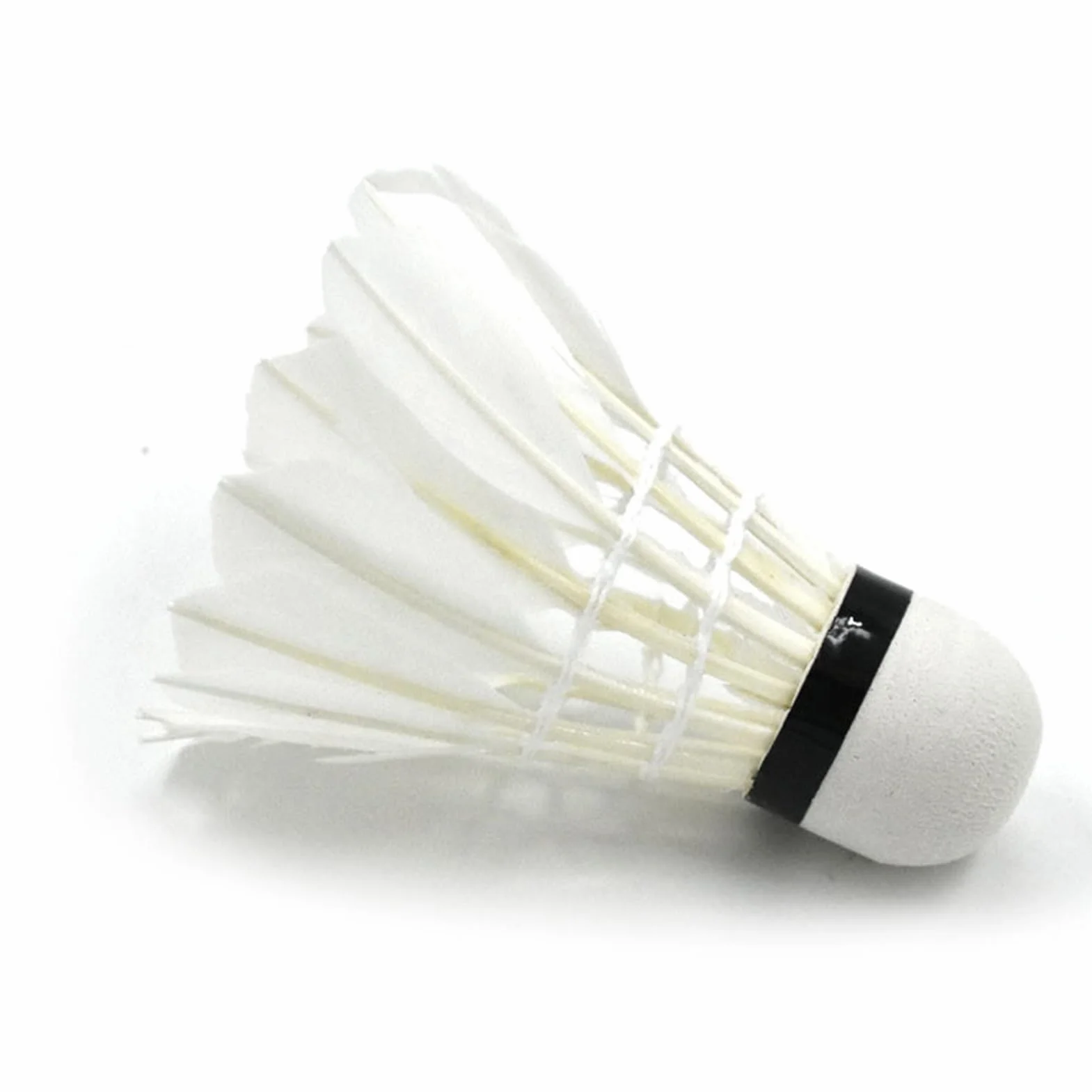 Badminton Shuttle — wysoka wydajność w zawodach sportowych | Konstrukcja gęsi z trwałego korka, stała trajektoria podczas treningu klubowego i zabawy rekreacyjnej 26,38 x 13,78 x 16,14