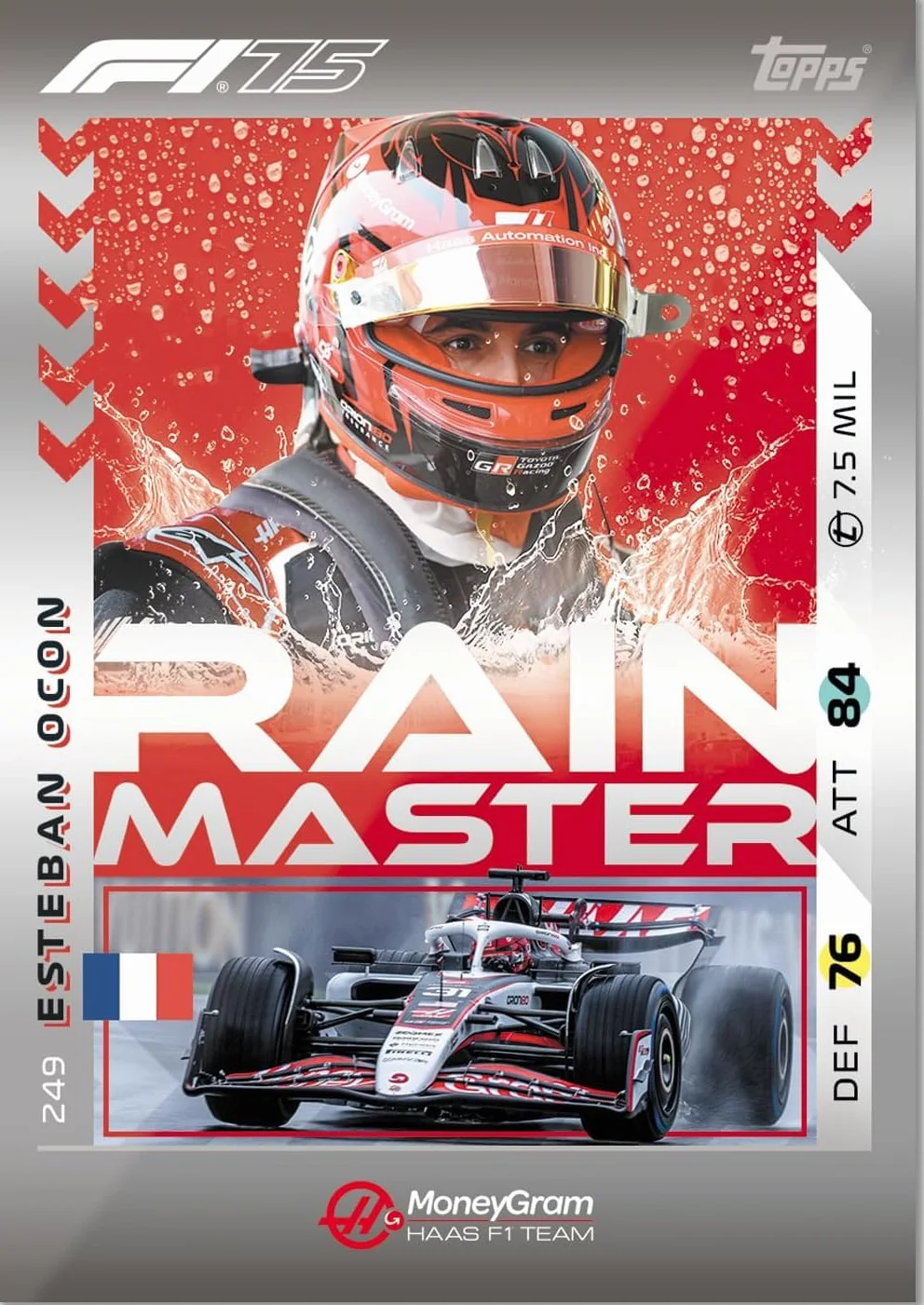 Topps Turbo Attax Formula 1 2025 Mega Tin 66 kart LE Lightning Lids