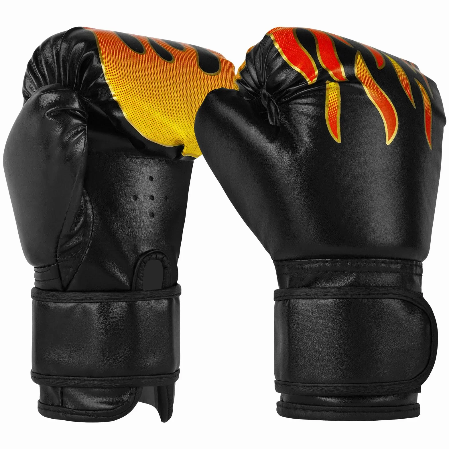 Flintronic Rękawice Bokserskie dla Dzieci do Muay Thai MMA Kickboxingu Sparingów 3-10 lat