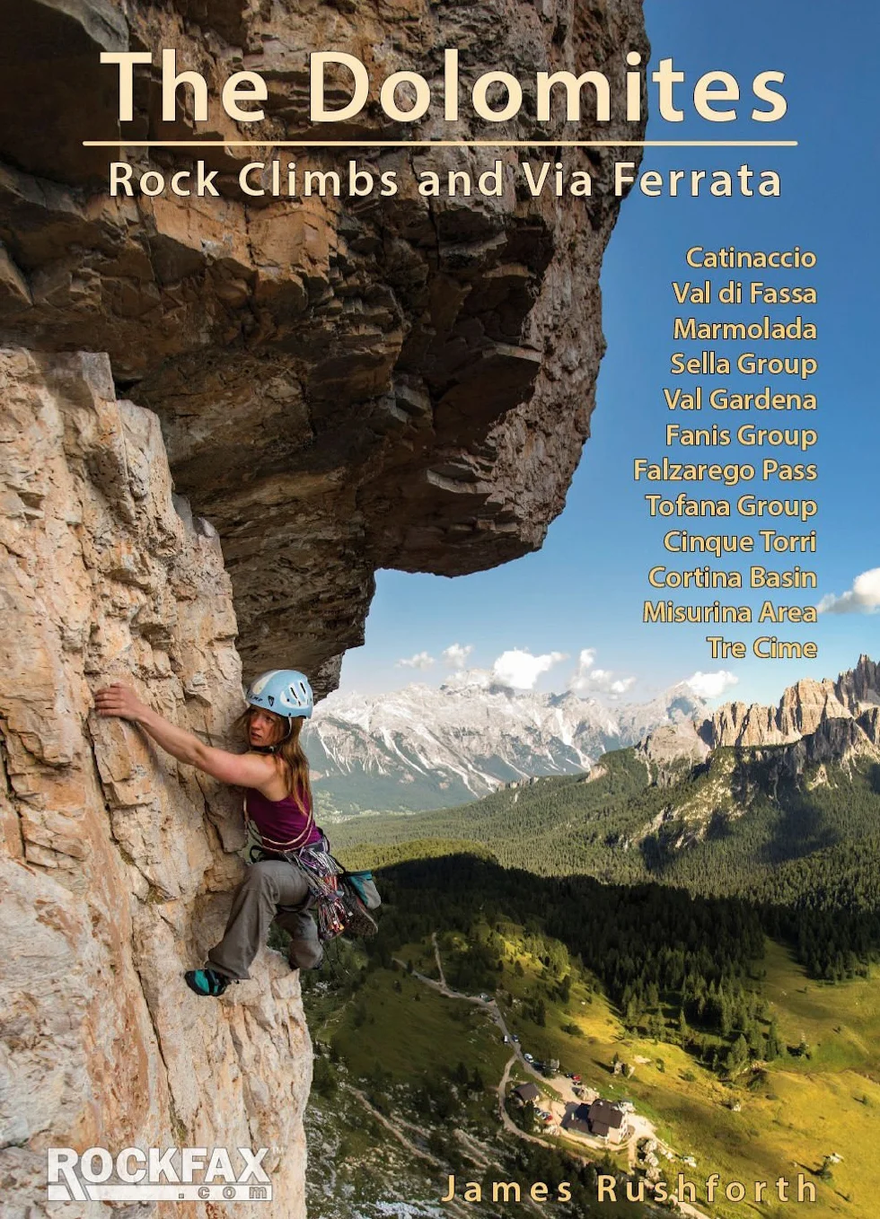 The dolomites, rock climbs and via ferra