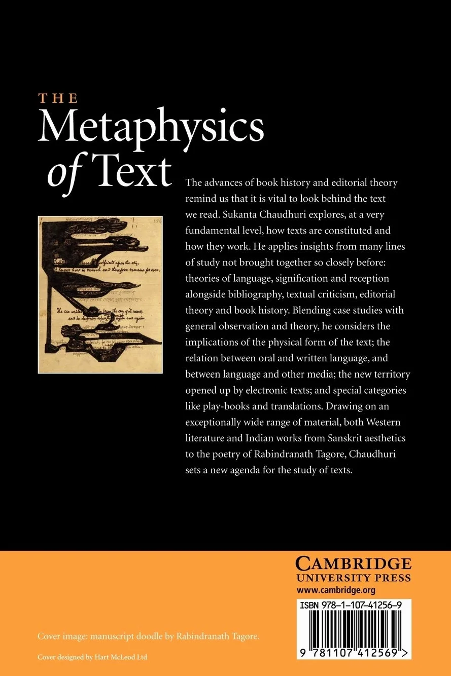 The Metaphysics of Text